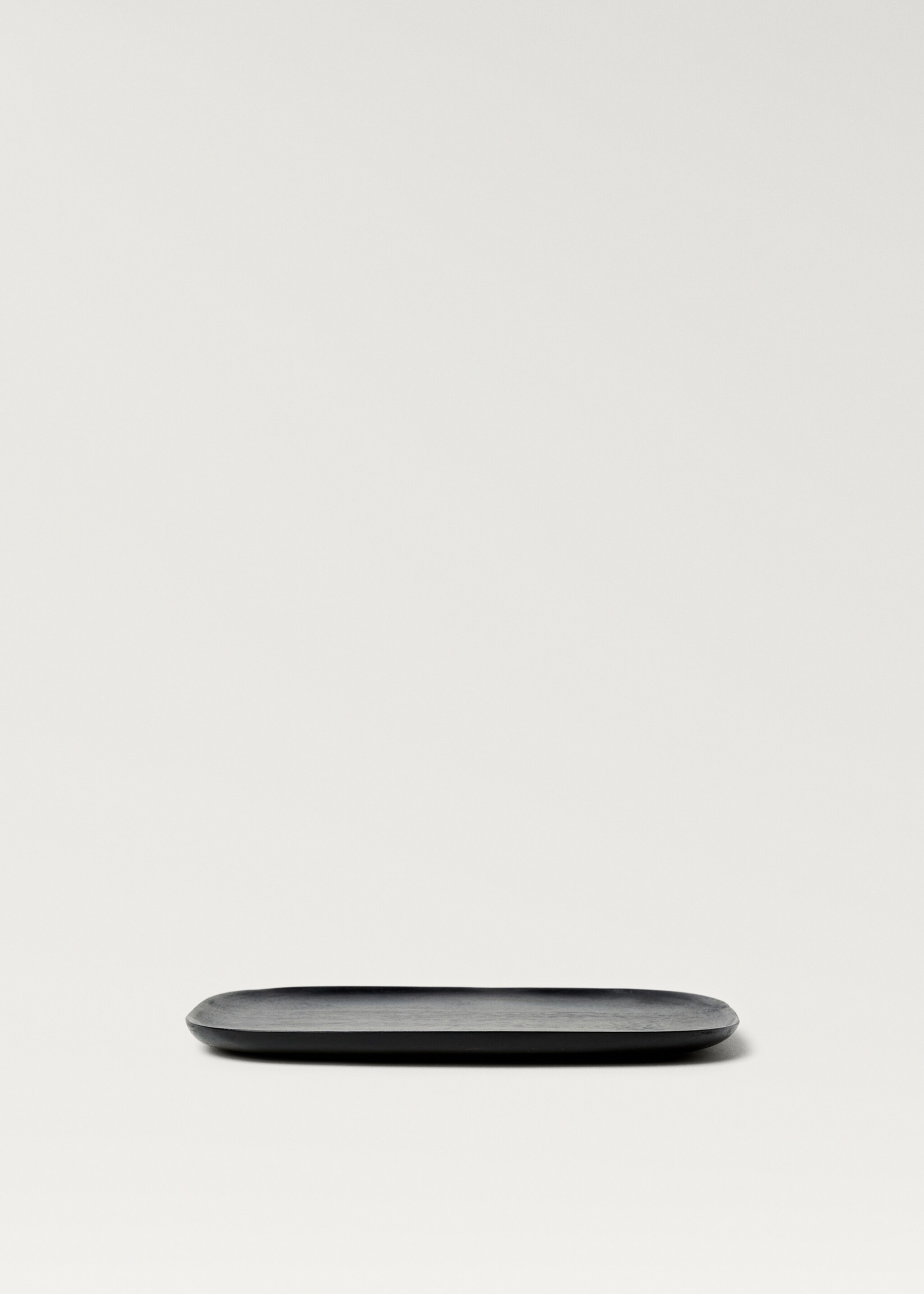 Medium rectangular wooden decorative tray - Article without model