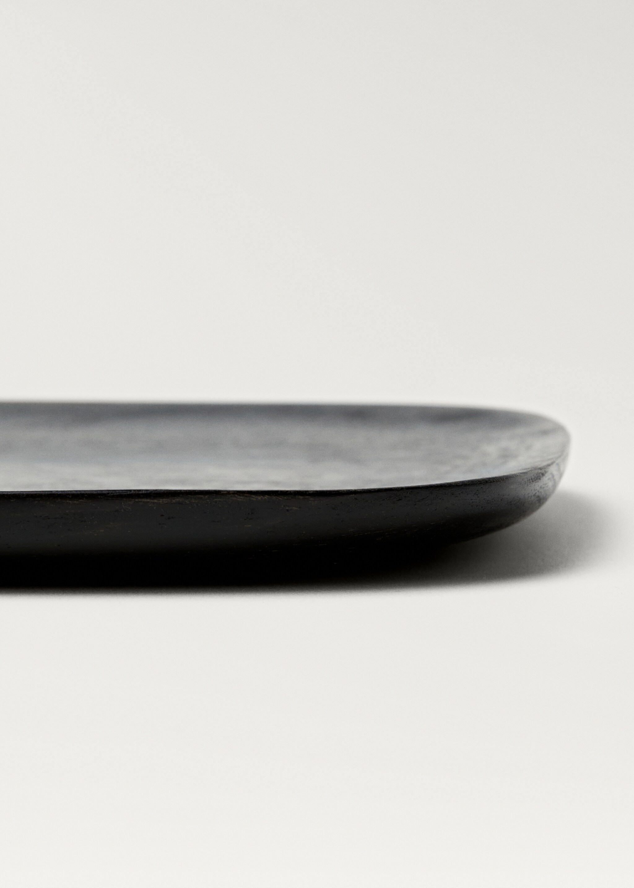 Large rectangular wooden decorative tray - Details of the article 2