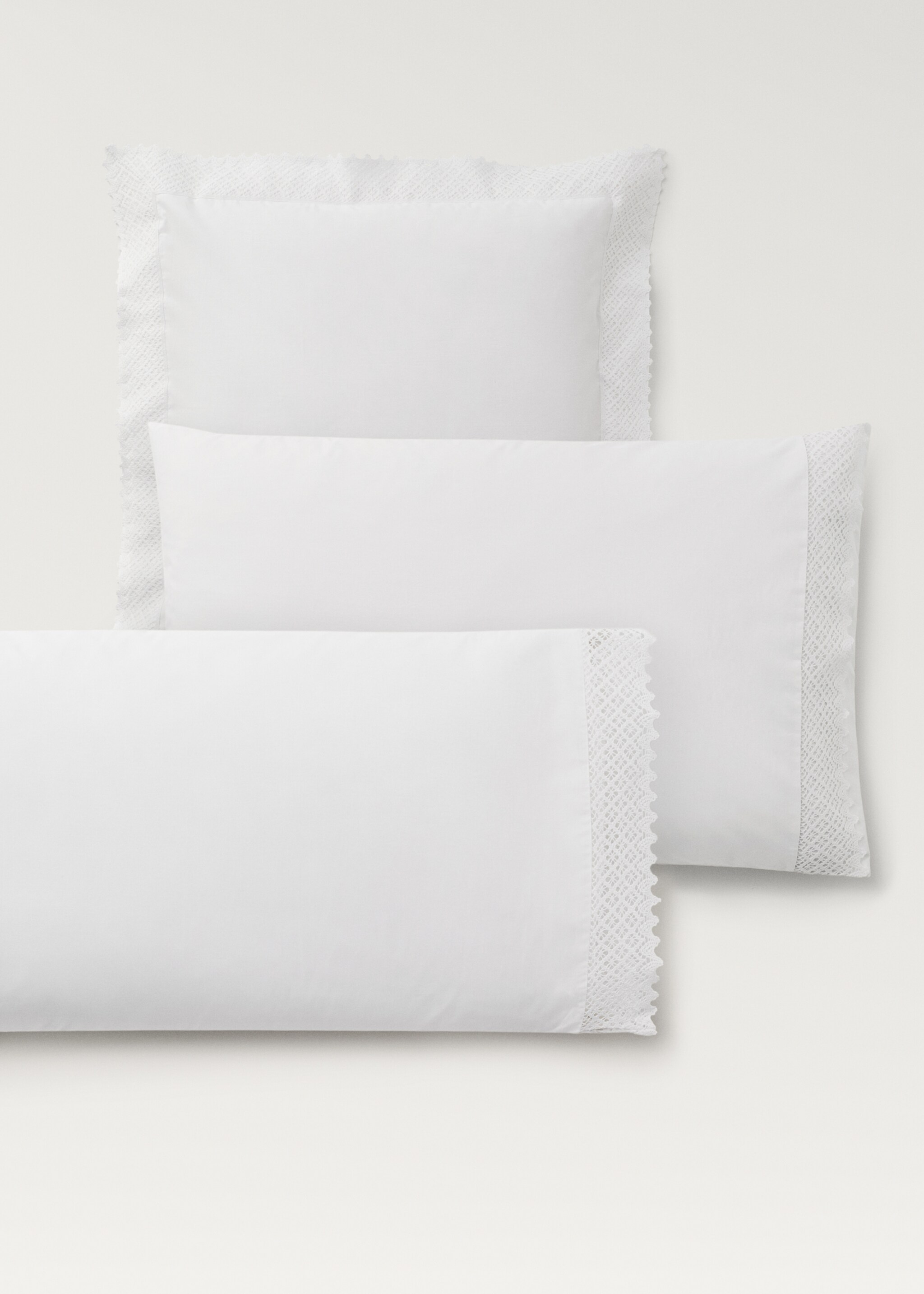 Dantel detaylı yastık kılıfı 45x110 cm - Ürün detayı 3