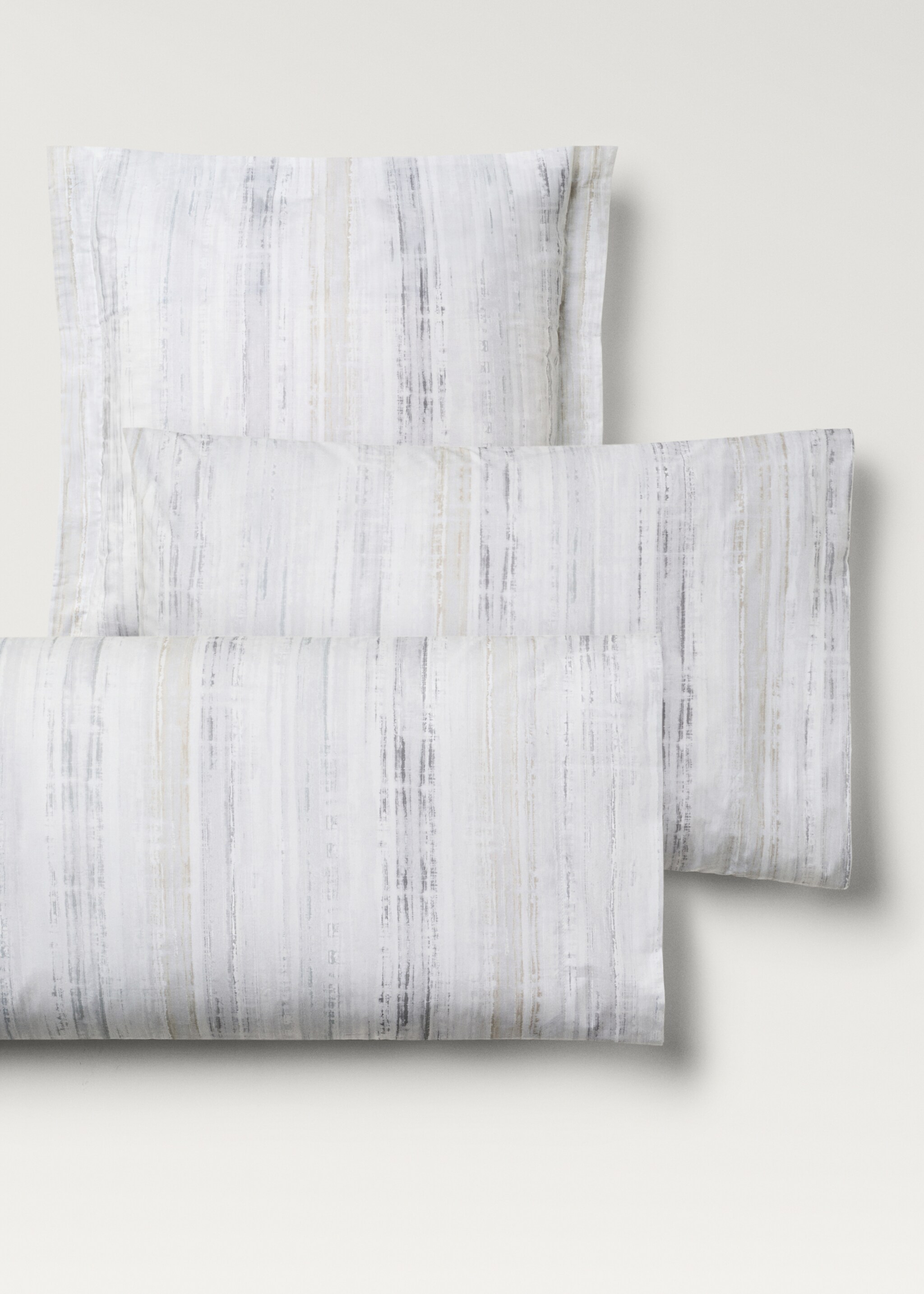 Duas capas de almofada de percal com estampado esbatido 50x75 cm - Pormenor do artigo 4