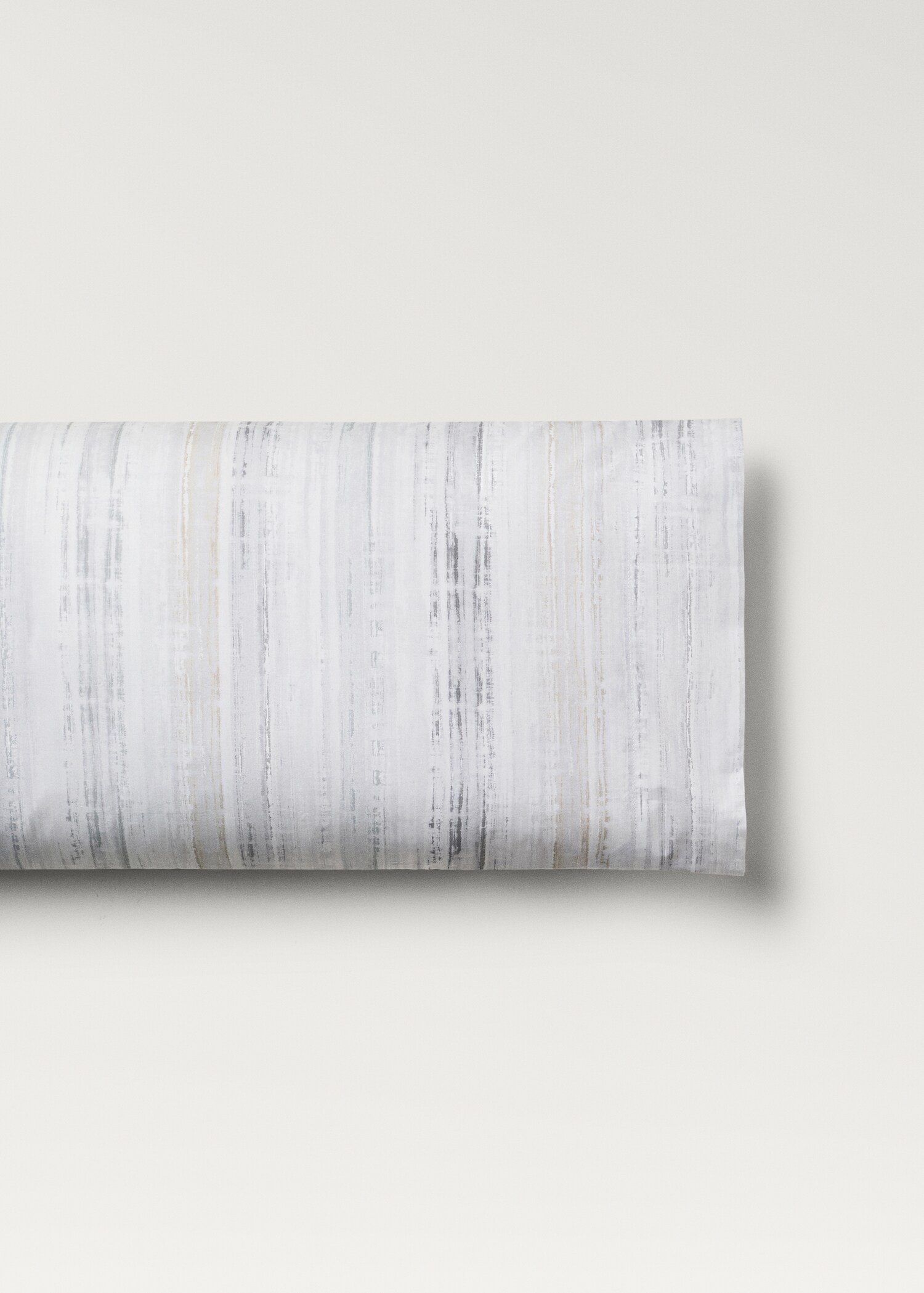 Perkalkatoenen kussensloop met vervaagde print 45x110 cm - Artikel zonder model