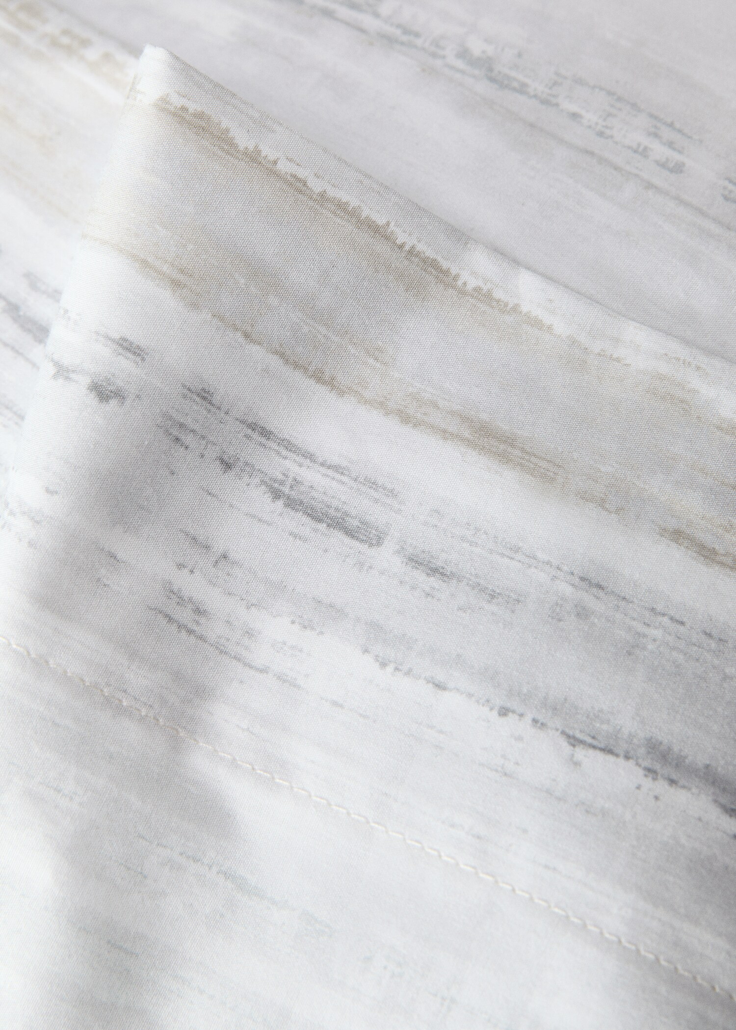 Perkalkatoenen kussensloop met vervaagde print 45x110 cm - Detail van het artikel 1