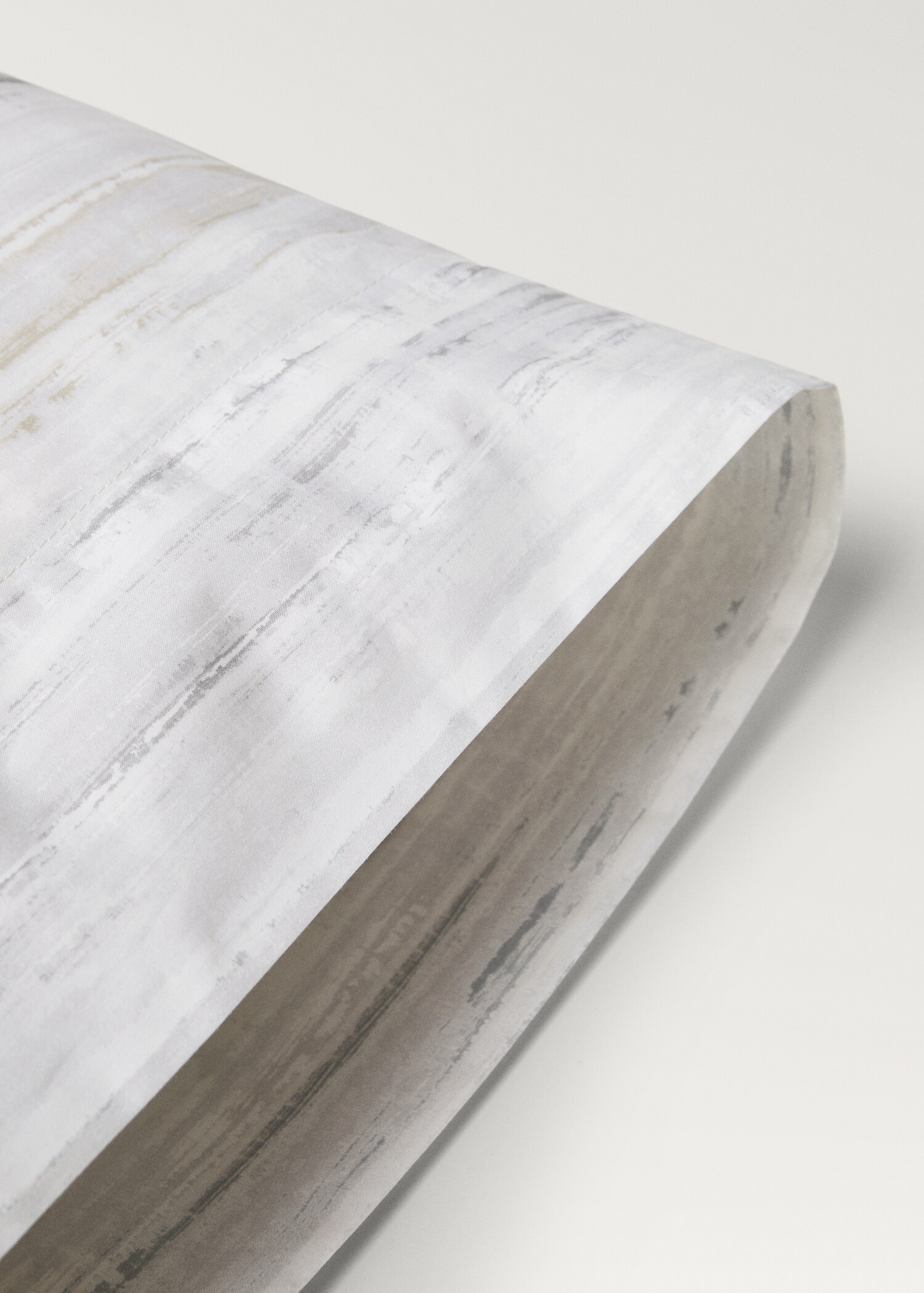 Perkalkatoenen kussensloop met vervaagde print 45x110 cm - Detail van het artikel 2