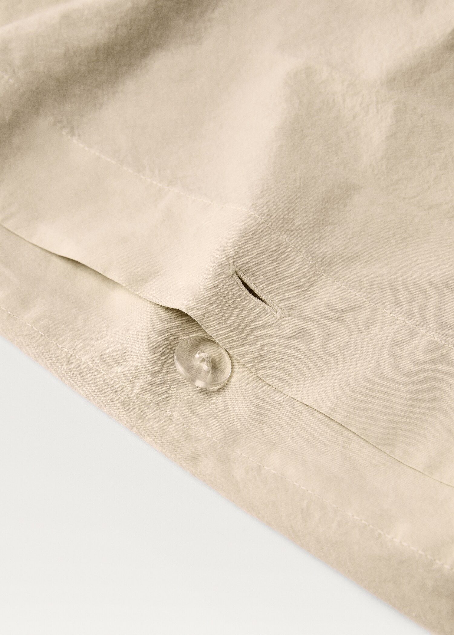 Housse de couette coton percale nid d’abeille lit 90 cm - Détail de l'article 2