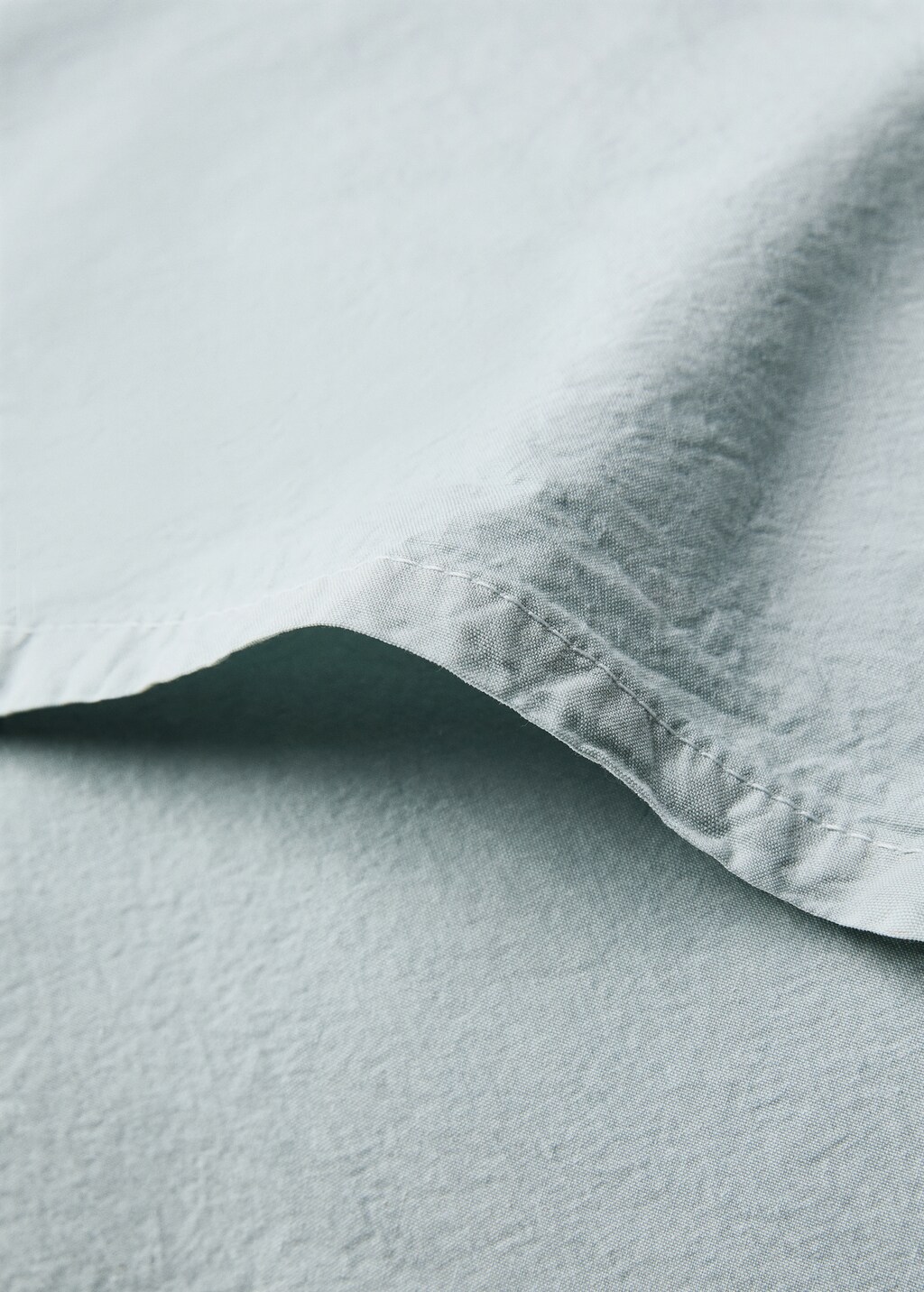Two cotton waffle percale pillowcases 60x60 cm