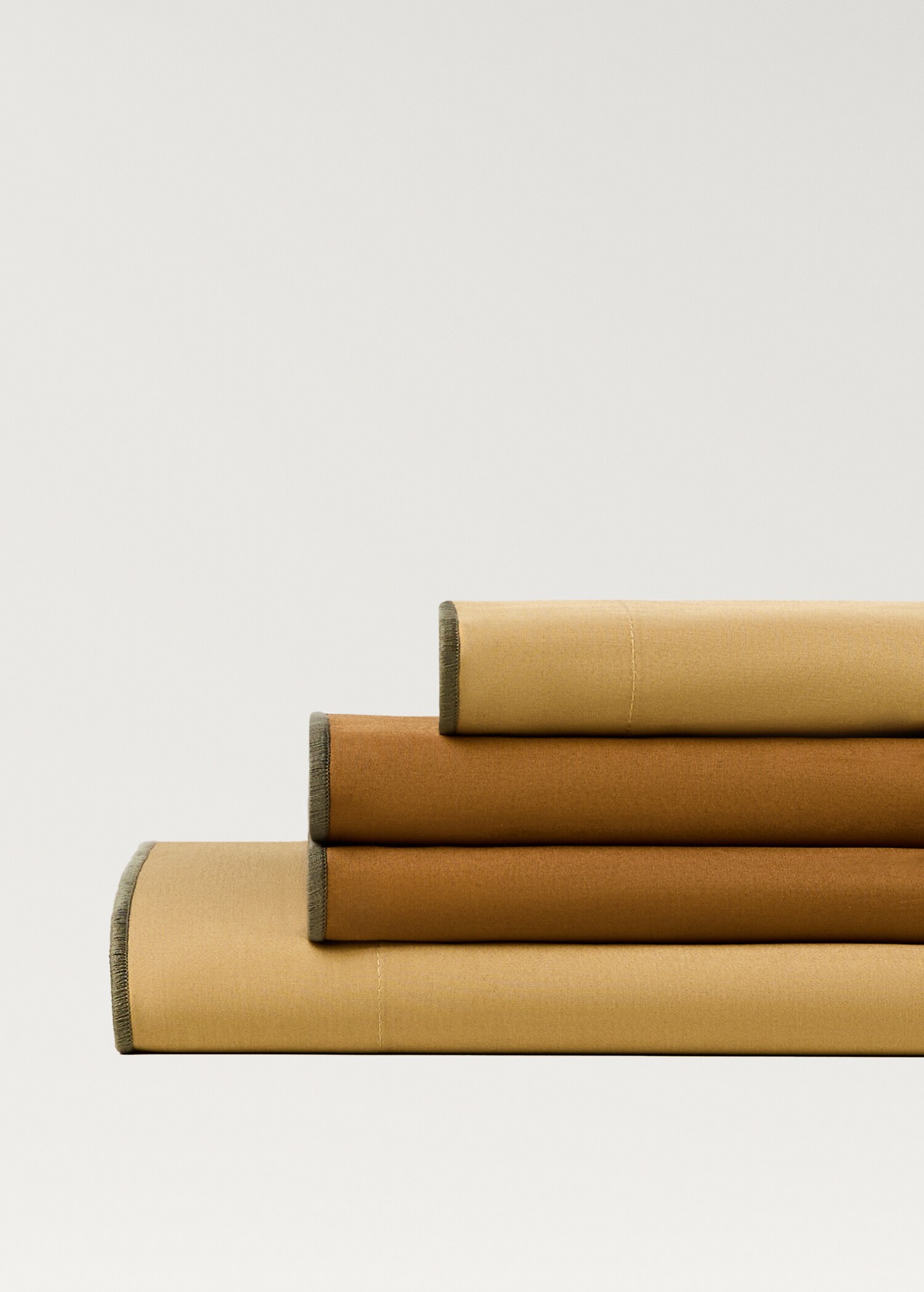 Cotton percal overlock bed 150/160 cm - Details of the article 2
