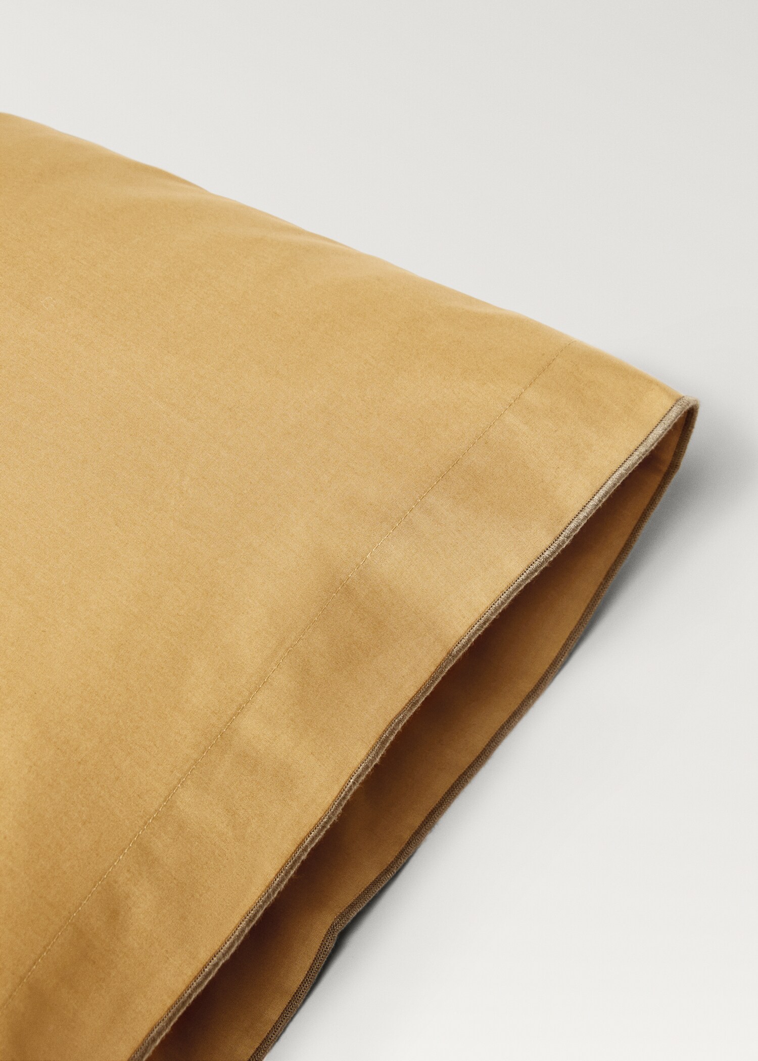 Housse d’oreiller coton percale surjet 45x110 cm - Détail de l'article 1