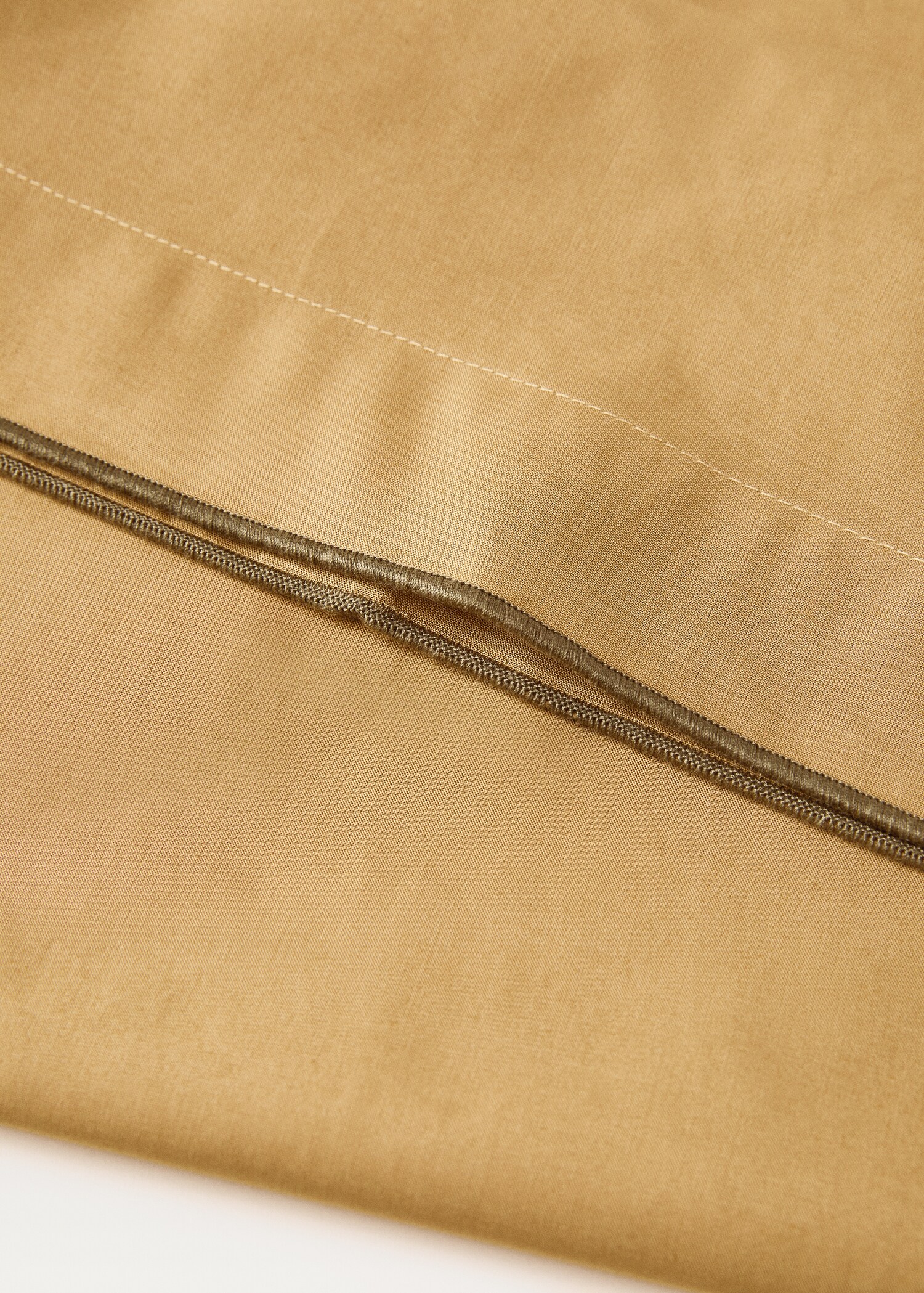 Housse d’oreiller coton percale surjet 45x110 cm - Détail de l'article 2