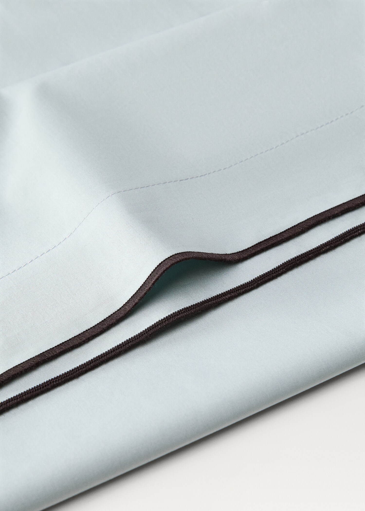 Funda almohada algodón percal overlock 45x110 cm - Detalle del artículo 1