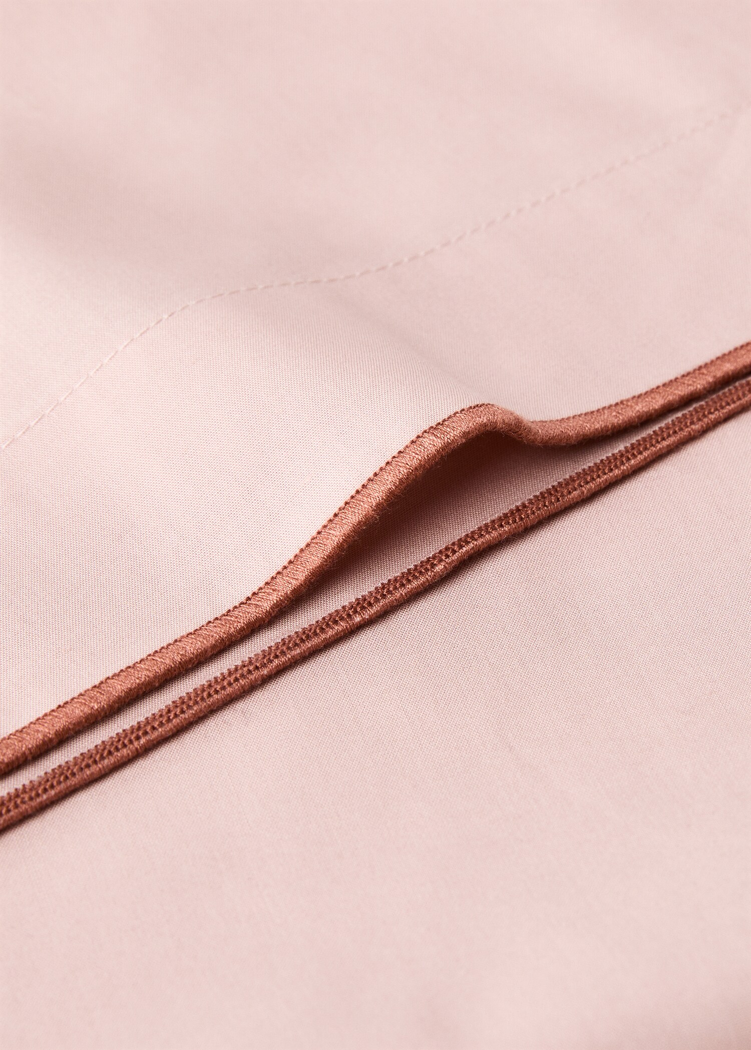 Funda almohada algodón percal overlock 45x110 cm - Detalle del artículo 1