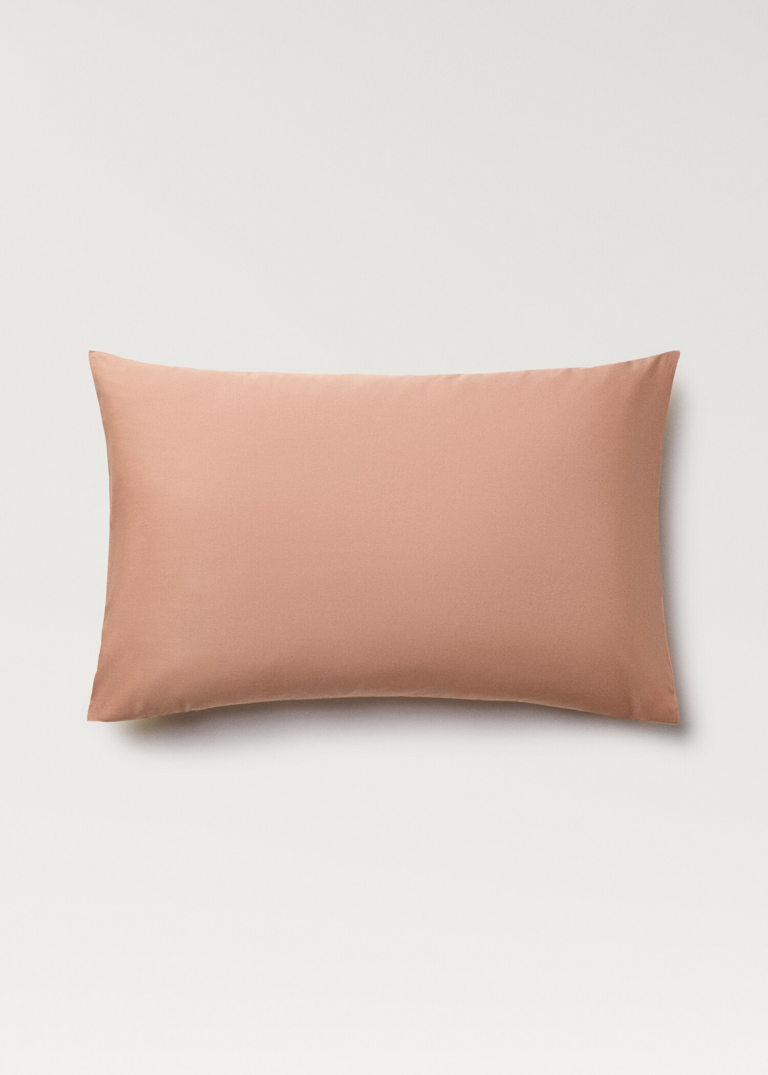 Deux taies d’oreiller percale de coton 50x75 cm - Article sans modèle