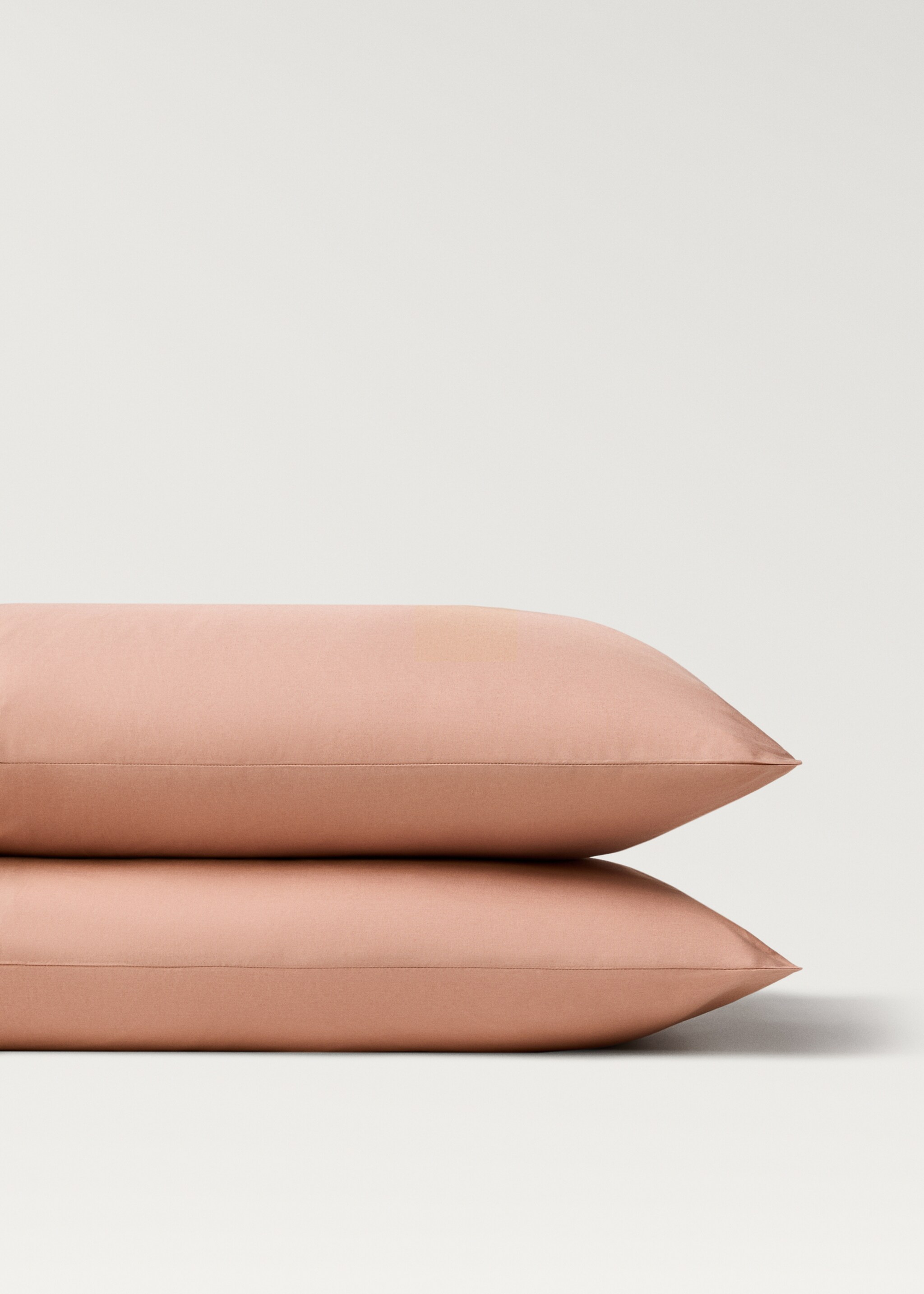 Deux taies d’oreiller percale de coton 50x75 cm - Détail de l'article 1
