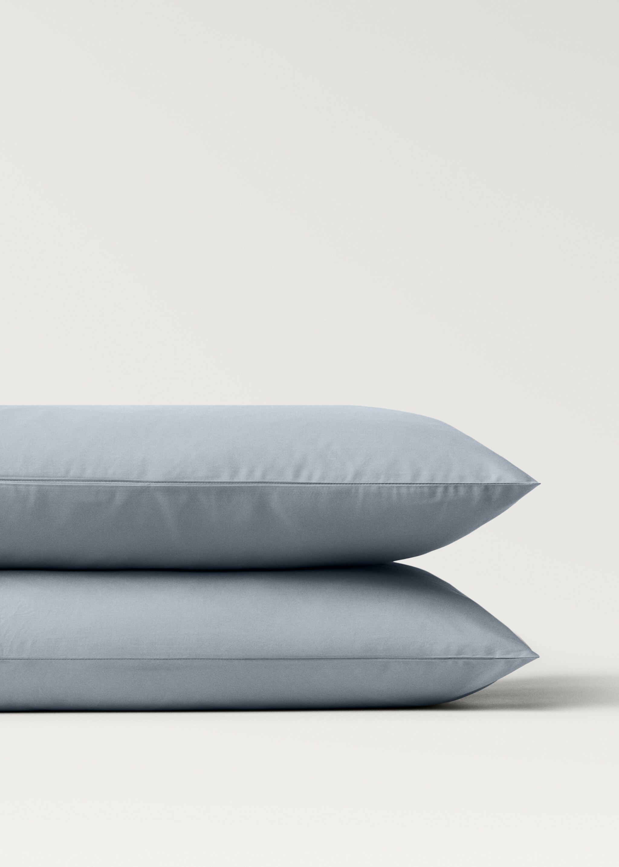 Two cotton percale pillowcases 50x75cm - Details of the article 1