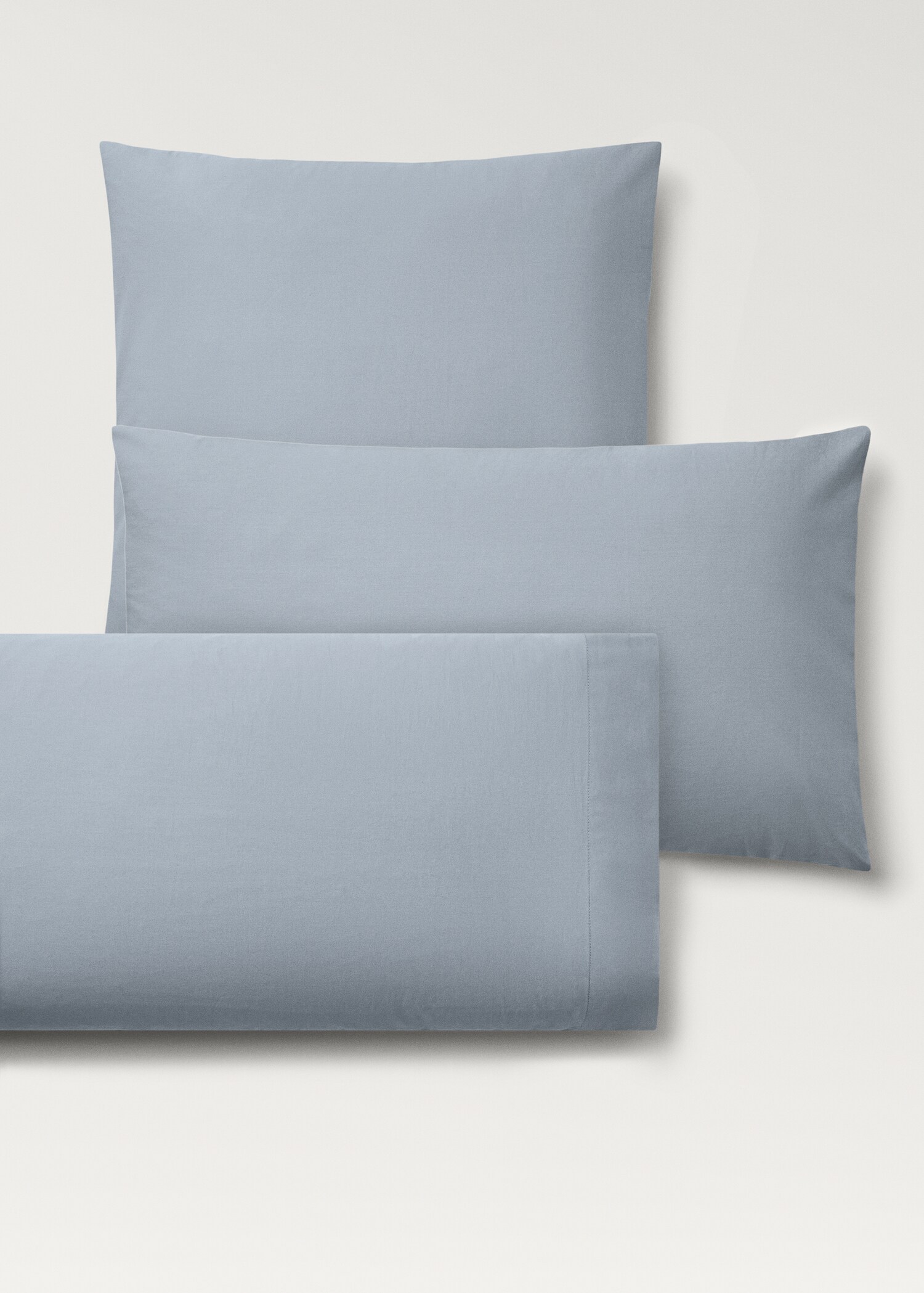 Deux taies d’oreiller percale de coton 50x75 cm - Détail de l'article 4