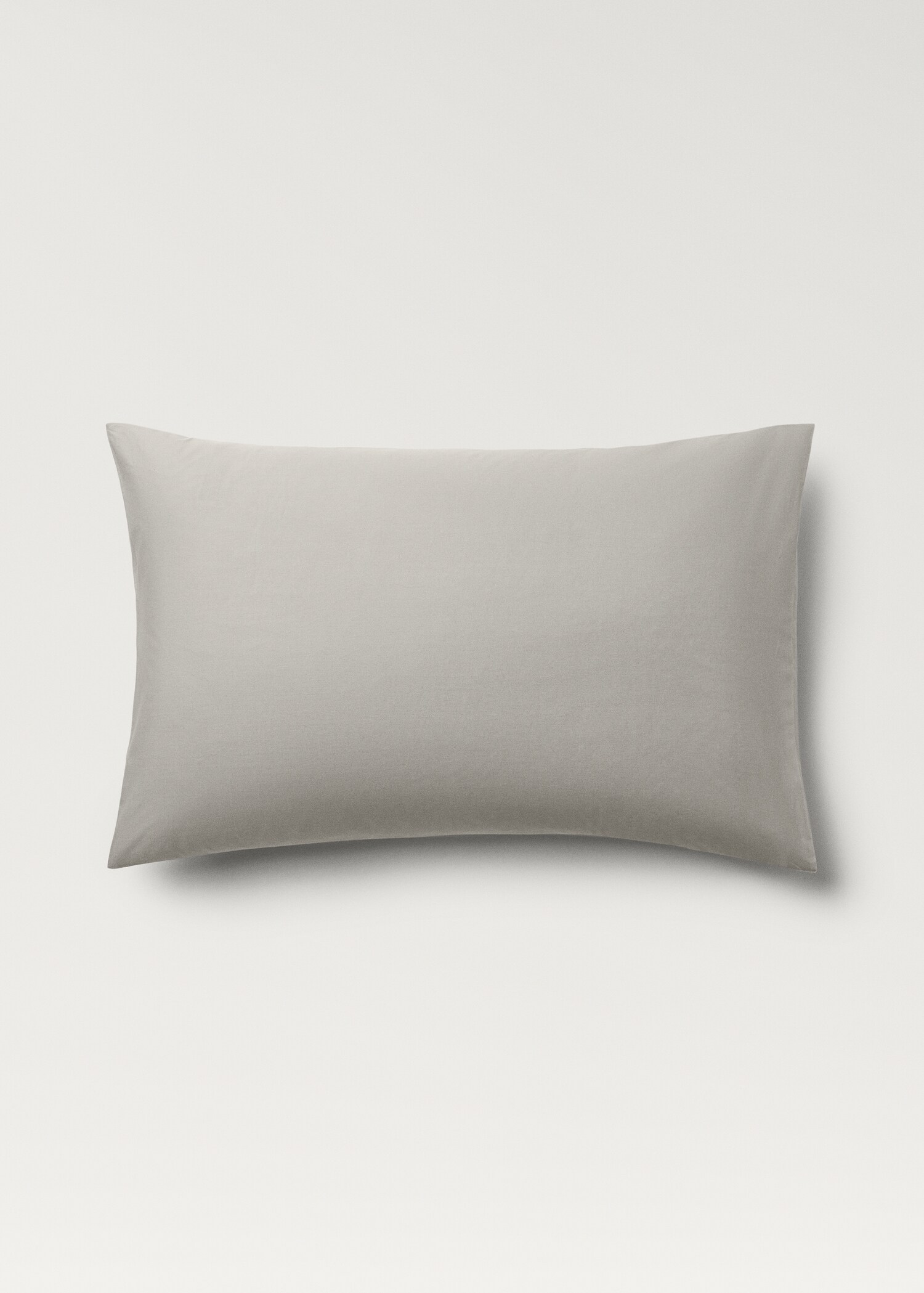 Deux taies d’oreiller percale de coton 50x75 cm - Article sans modèle