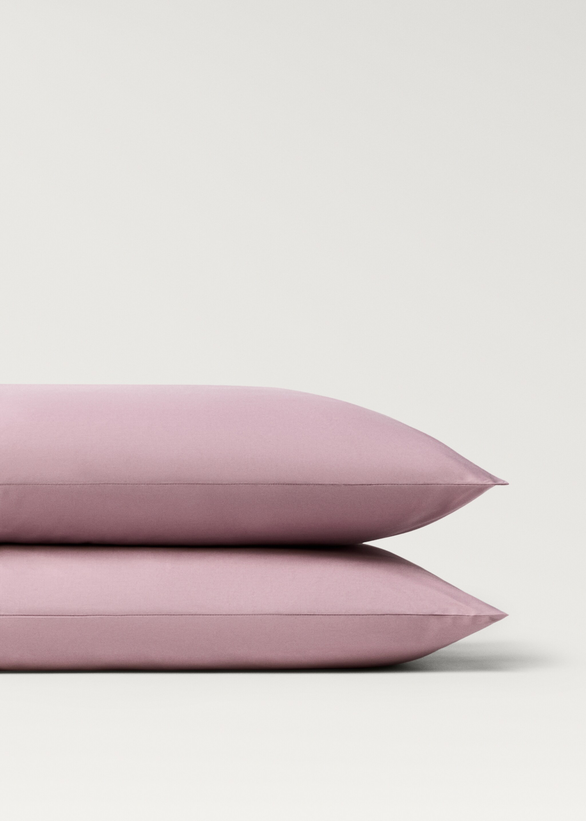 Two cotton percale pillowcases 50x75cm - Details of the article 1