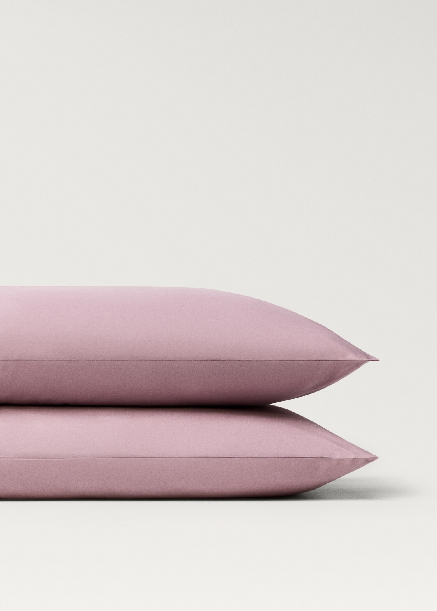 Two cotton percale pillowcases 50x75cm - Details of the article 1