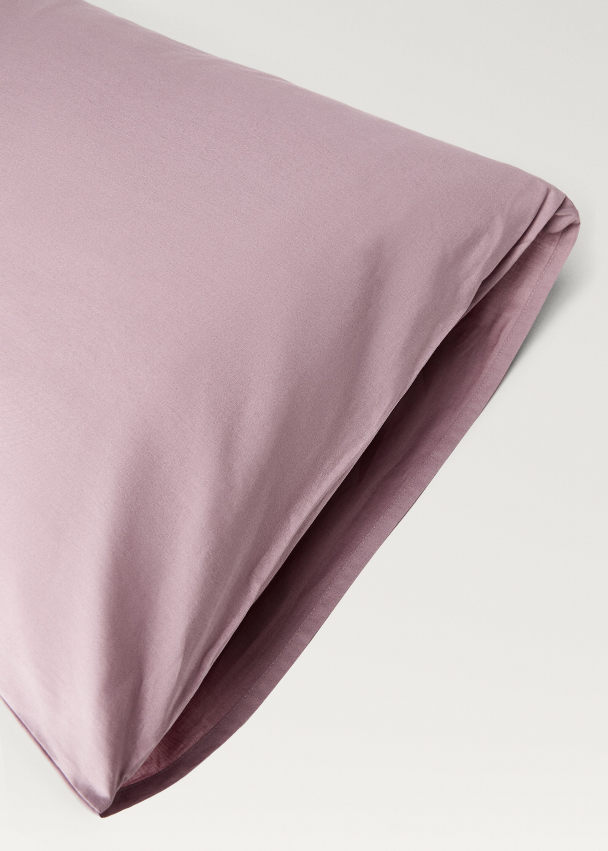 Two cotton percale pillowcases 50x75cm - Details of the article 2