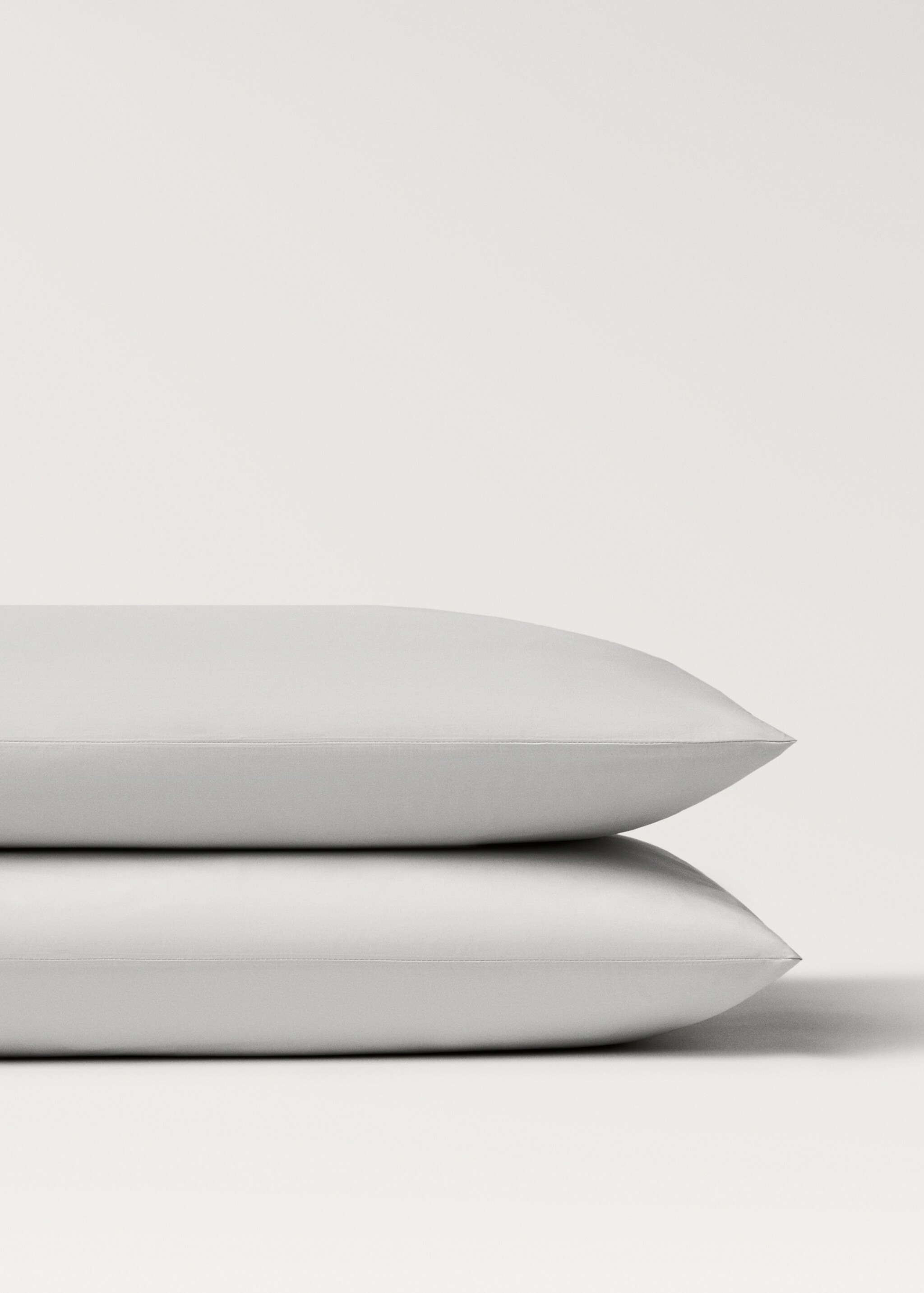 Two cotton percale pillowcases 50x75cm - Details of the article 1