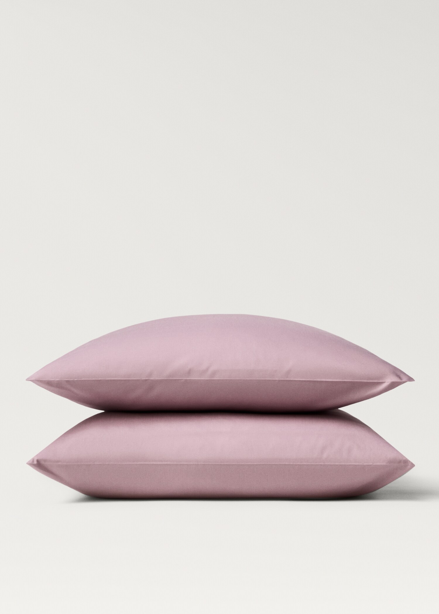 Deux taies d’oreiller percale de coton 60x60 cm - Détail de l'article 1