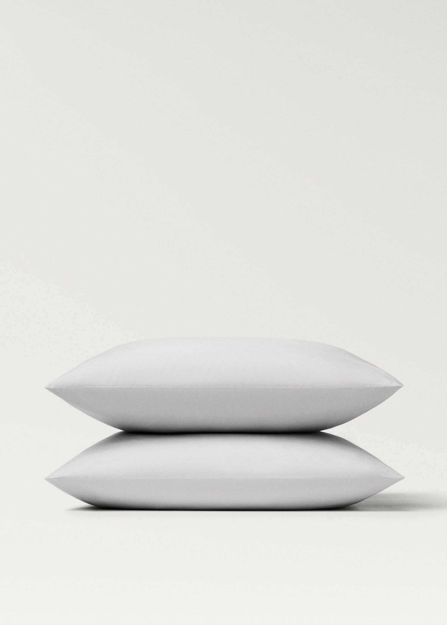 Deux taies d’oreiller percale de coton 60x60 cm - Détail de l'article 1