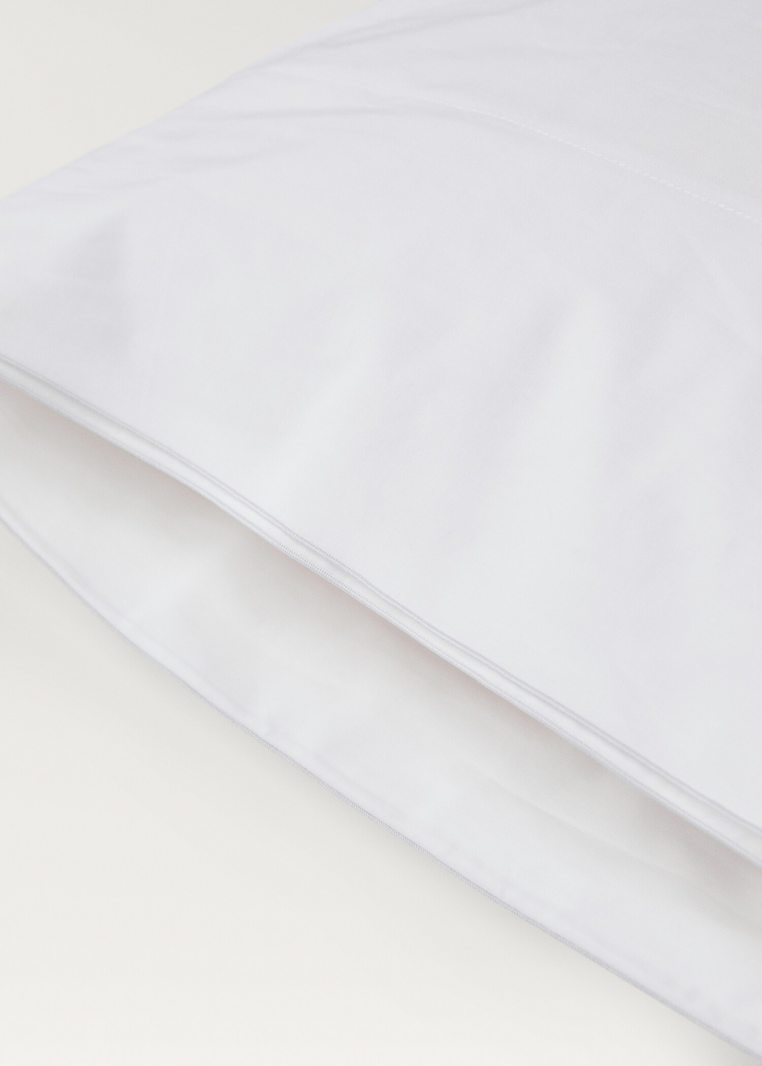 Taie d’oreiller coton percale double surjet 45x110 cm - Détail de l'article 1