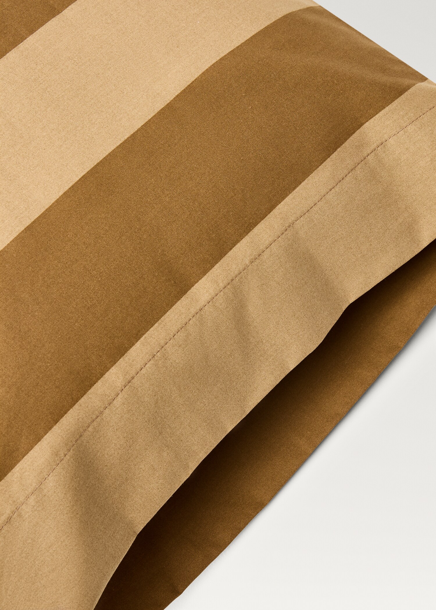 Taie d’oreiller coton percale rayures 45x110 cm - Détail de l'article 1