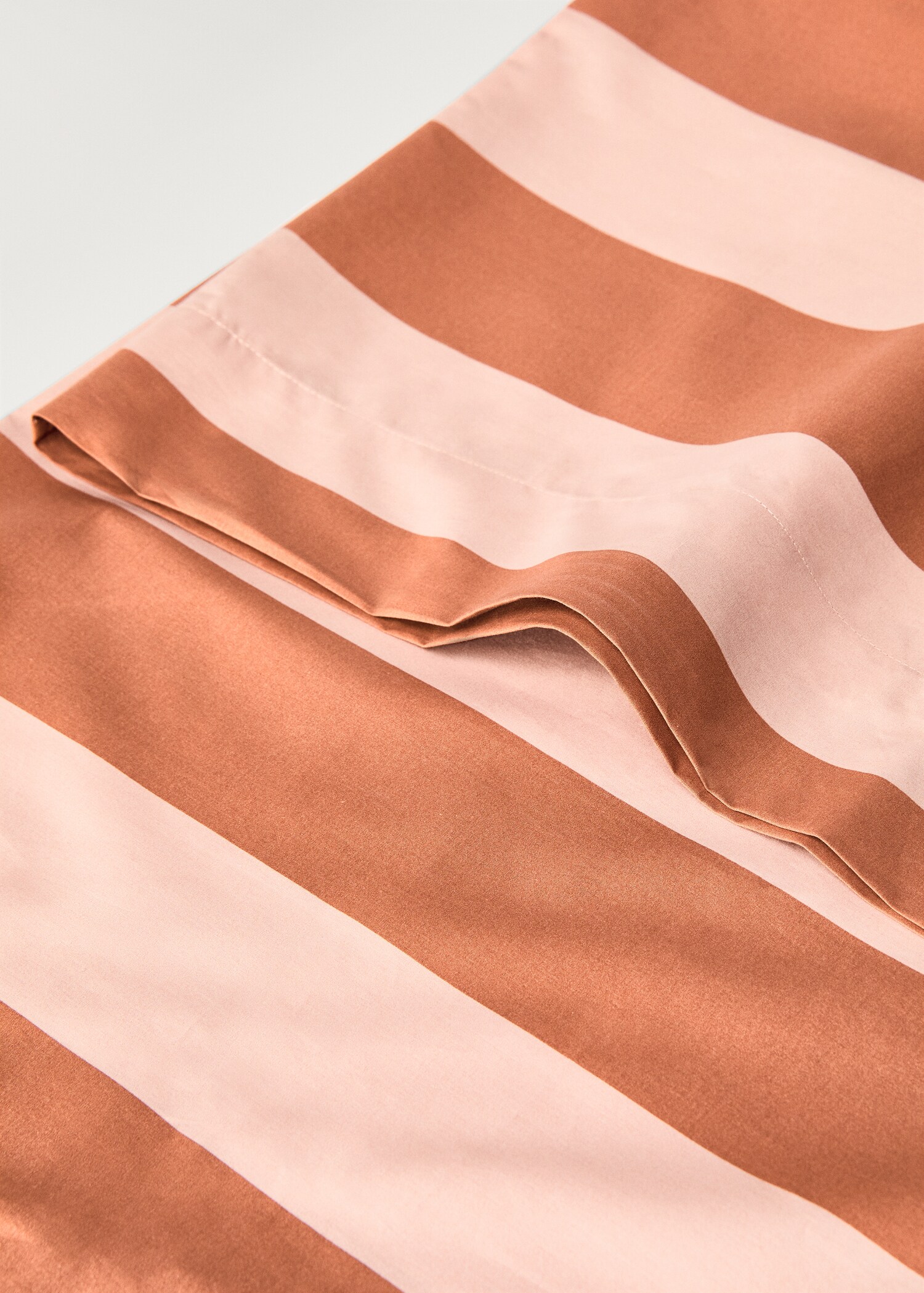 Taie d’oreiller coton percale rayures 45x110 cm - Détail de l'article 2