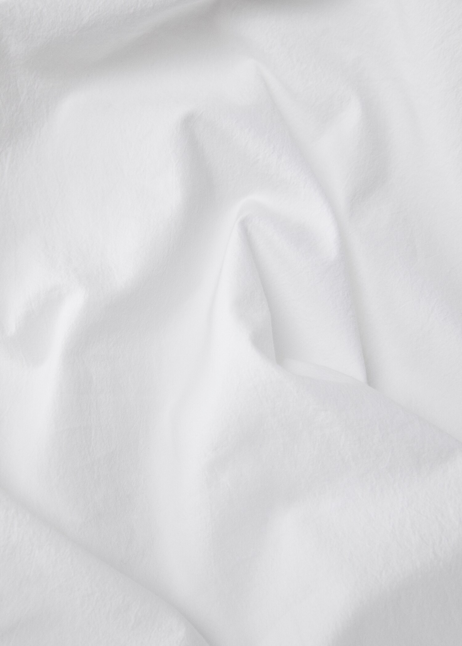 Drap plat coton lavé volant lin lit 135/140 cm - Détail de l'article 2