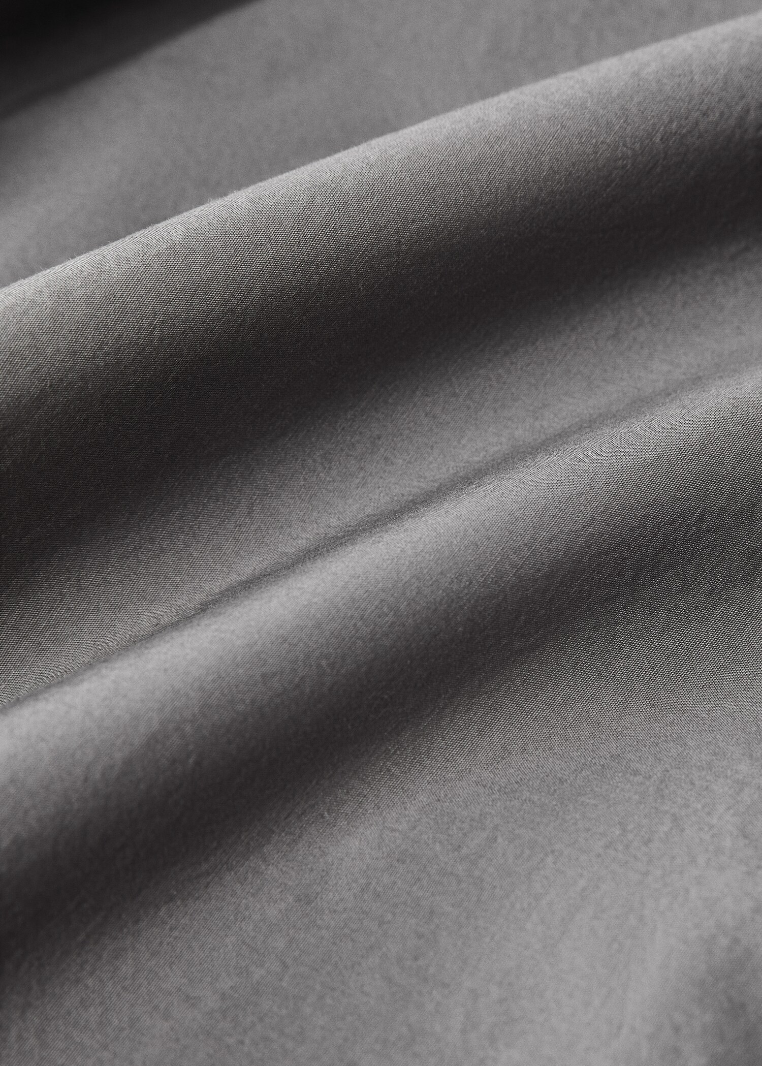 Drap plat popeline de coton double surpiqûre lit 135/140 cm - Détail de l'article 2