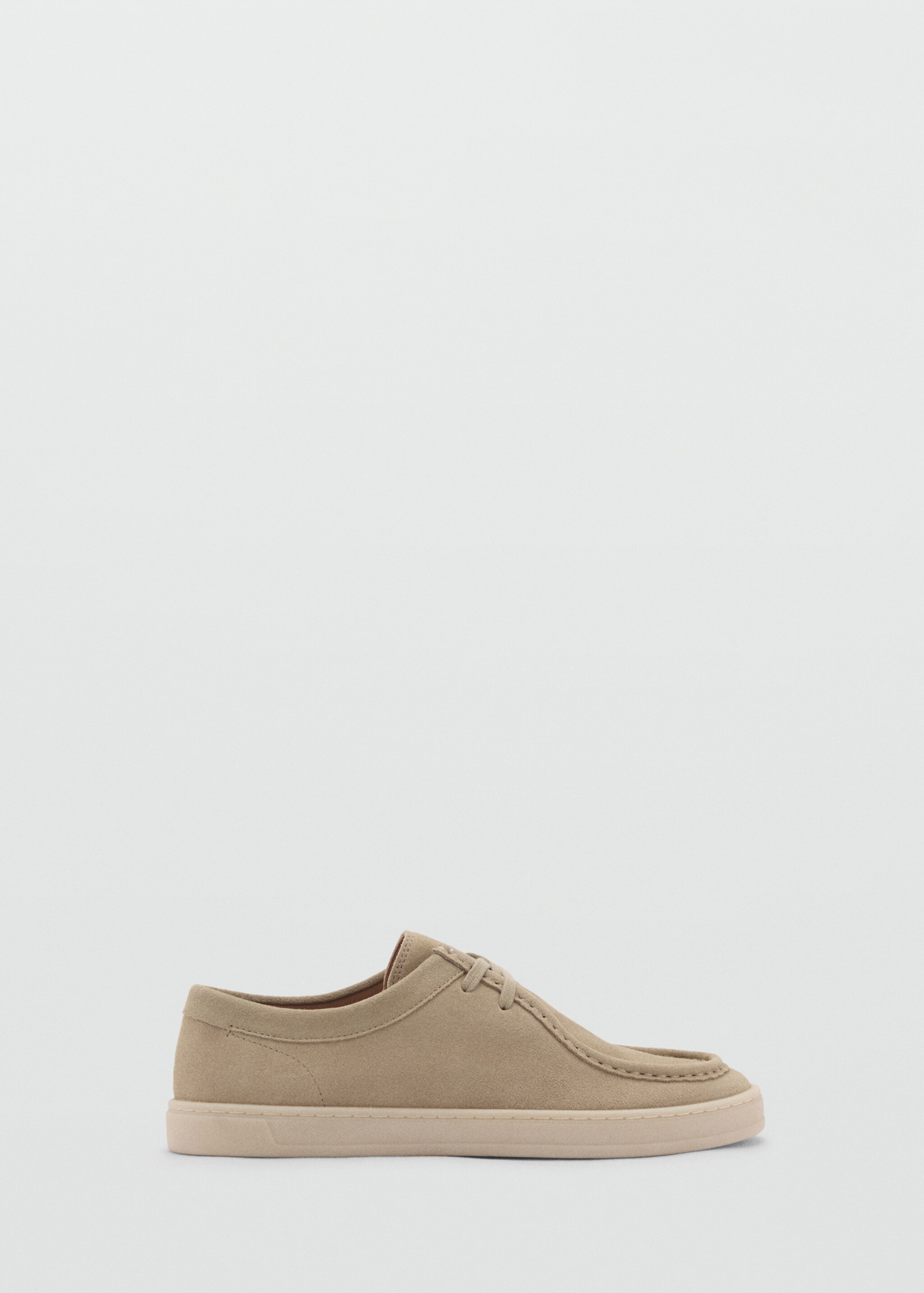Suede nautical shoes - Article without model