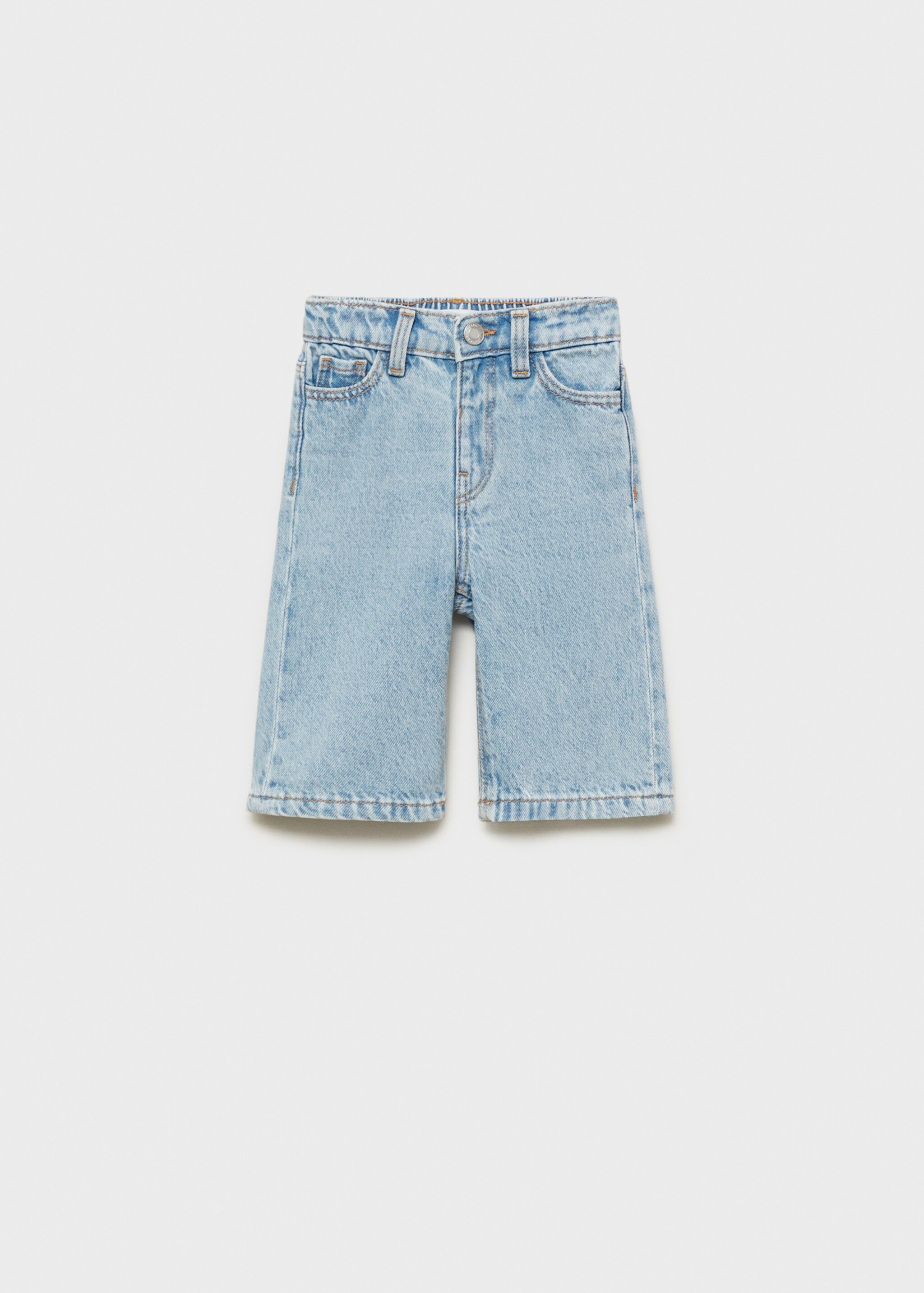 Jeans culotte mid-waist comfort - Article without model