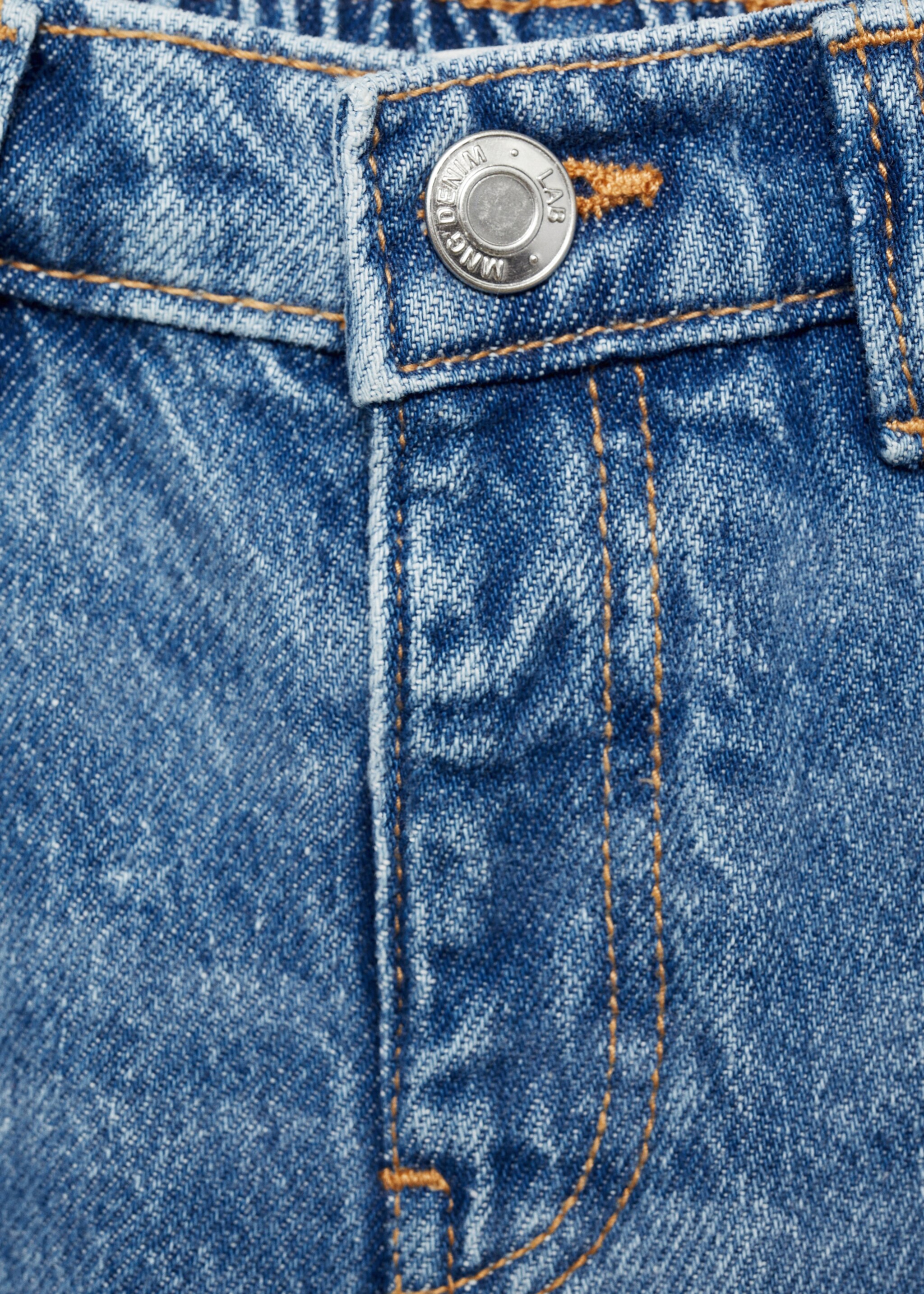 Jeans culotte mid-waist comfort - Details of the article 8
