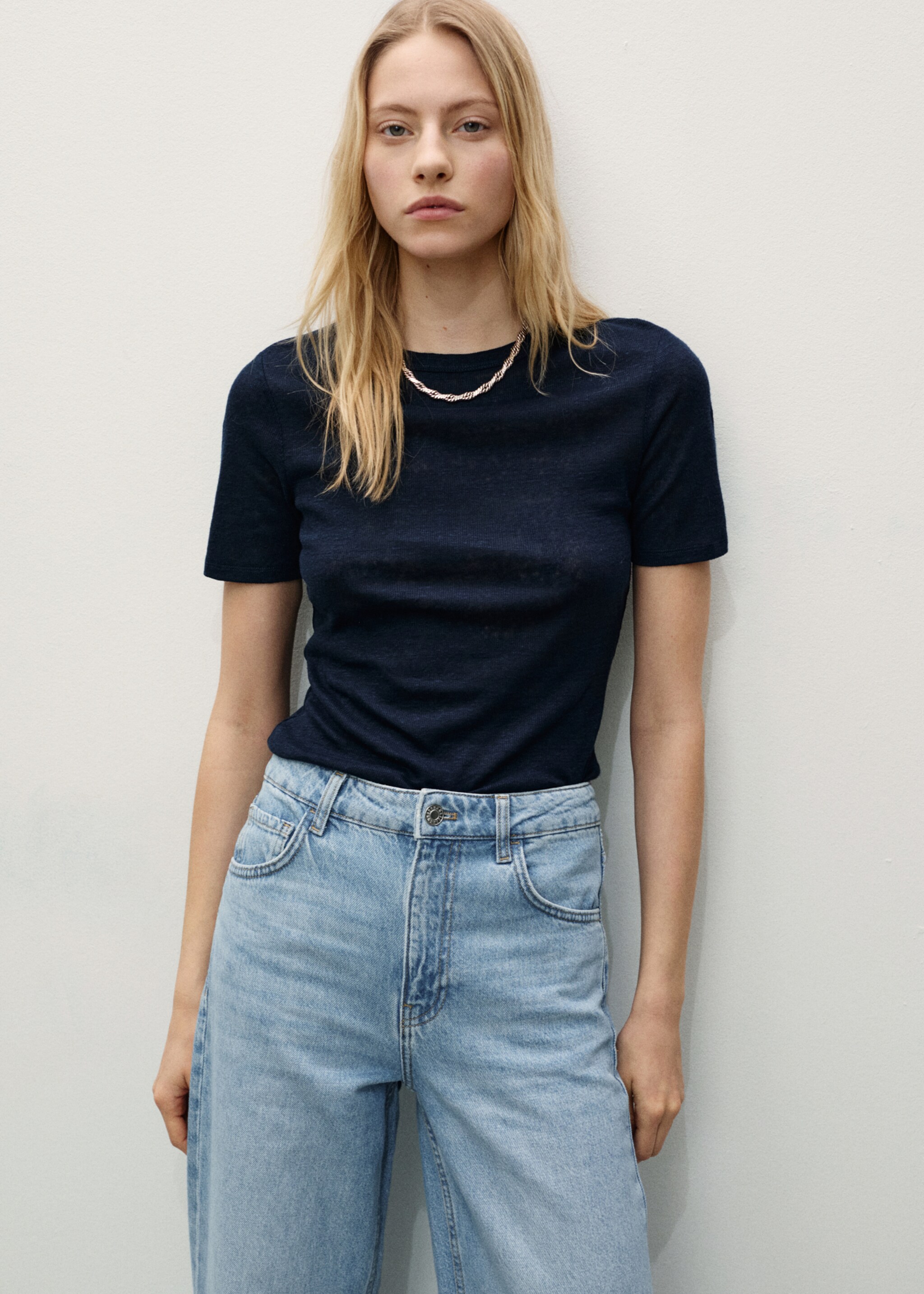 Danila wide leg high-rise jeans - Details of the article 1