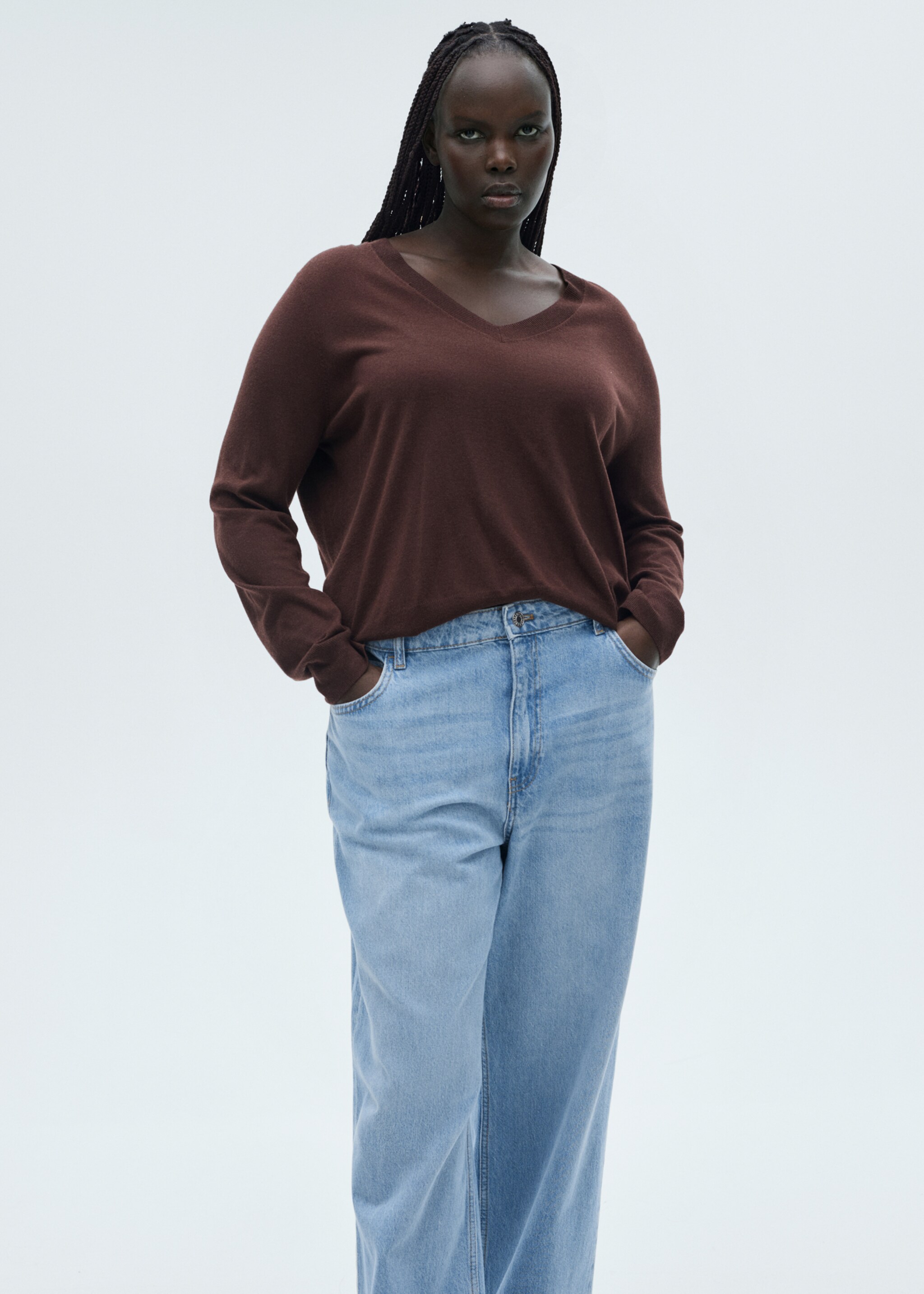 Danila wide leg high-rise jeans - Details of the article 5