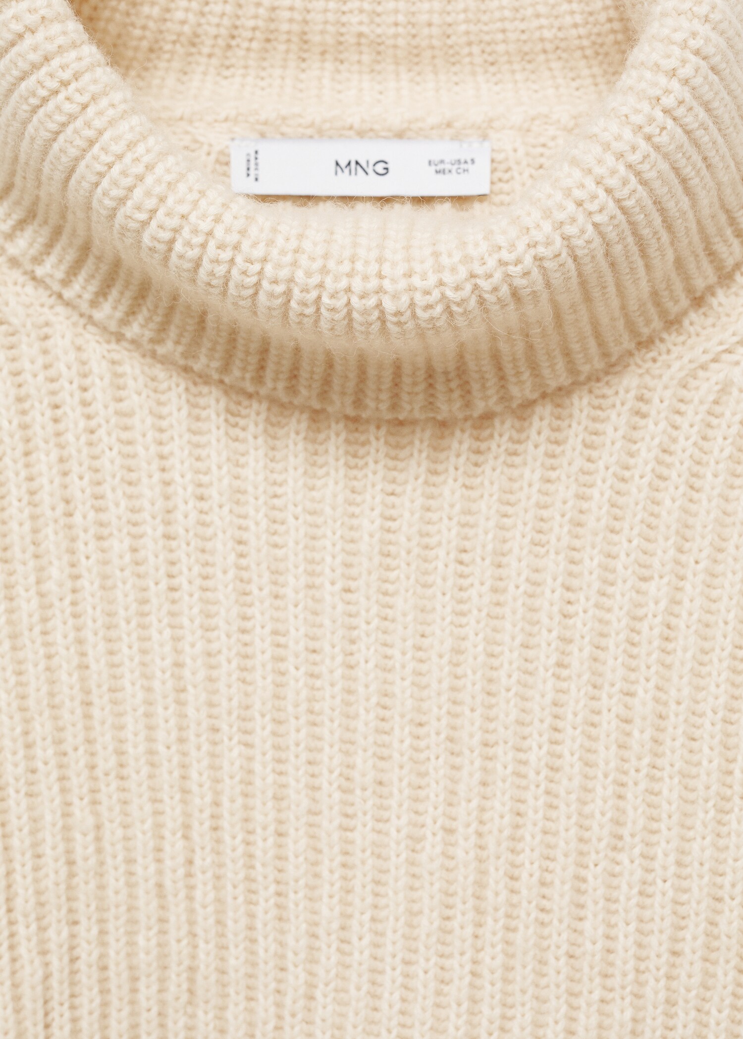 Wool blend turtleneck sweater - Details of the article 8