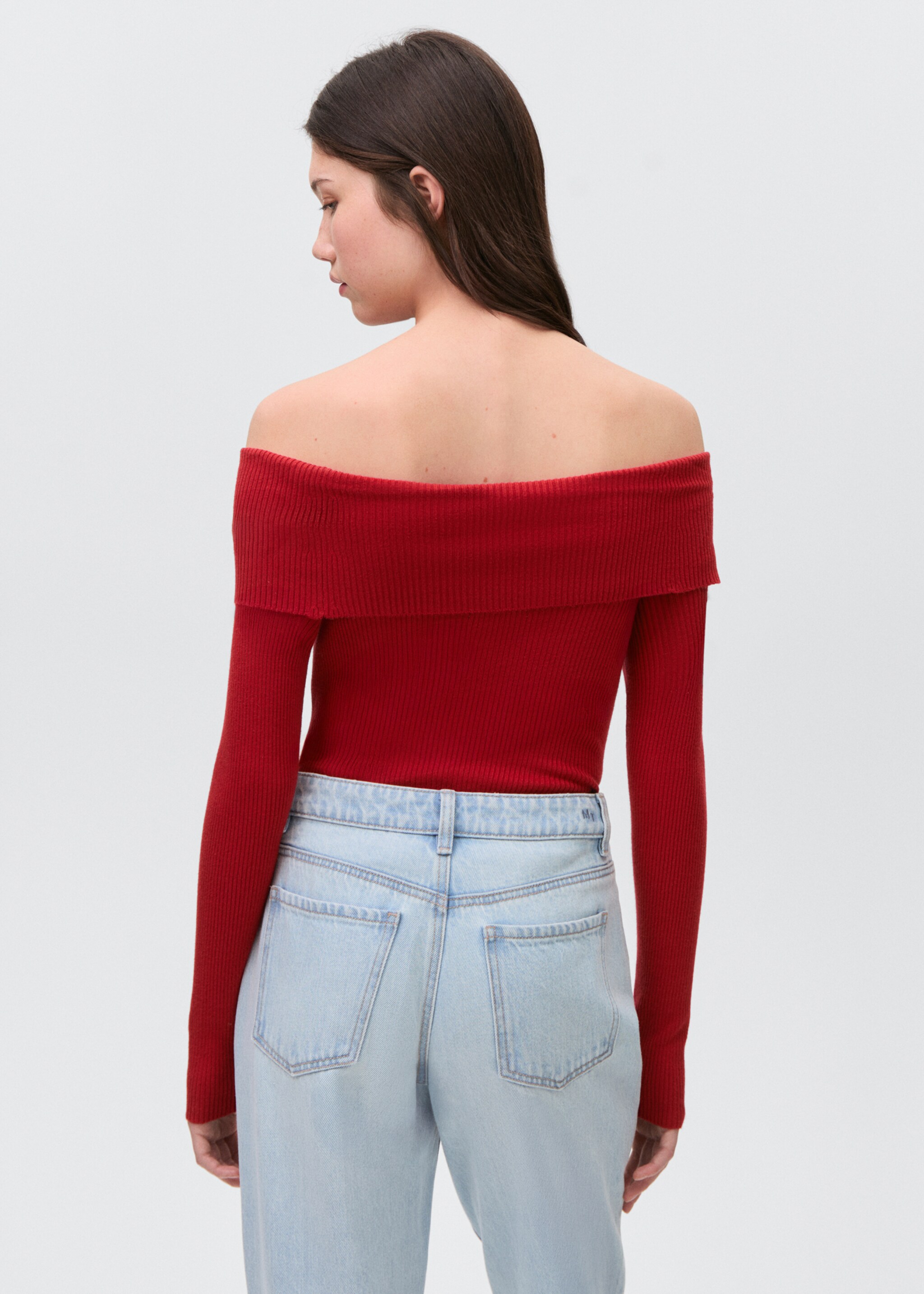 Jersey hombros descubiertos - Reverso del artículo