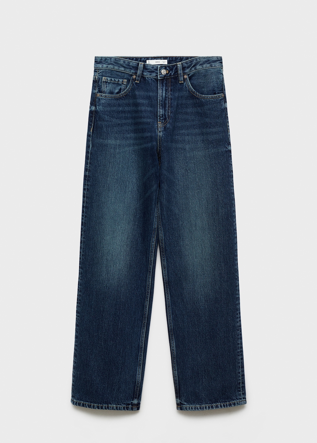 Miami medium-rise straight-fit jeans - Women | MANGO USA