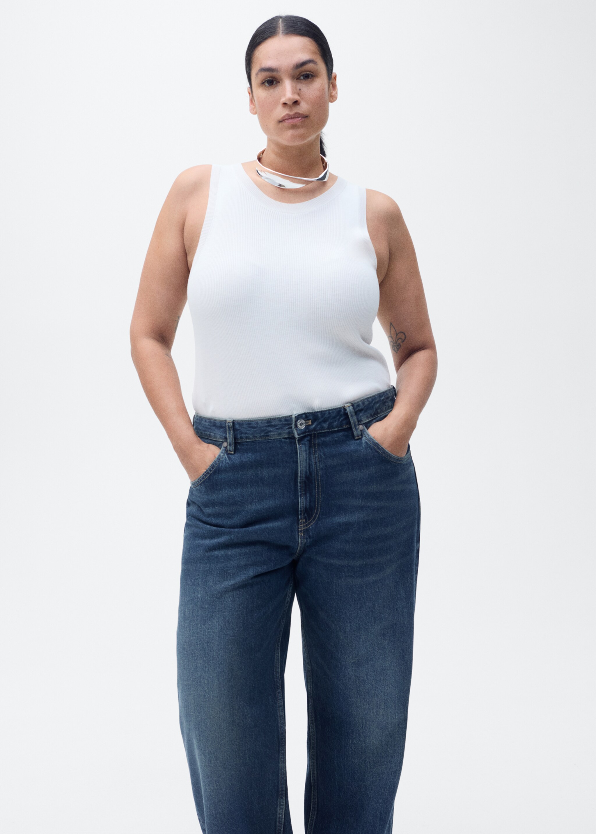 Gerade Jeans Miami mit mittlerer Bundhöhe - Detail des Artikels 5