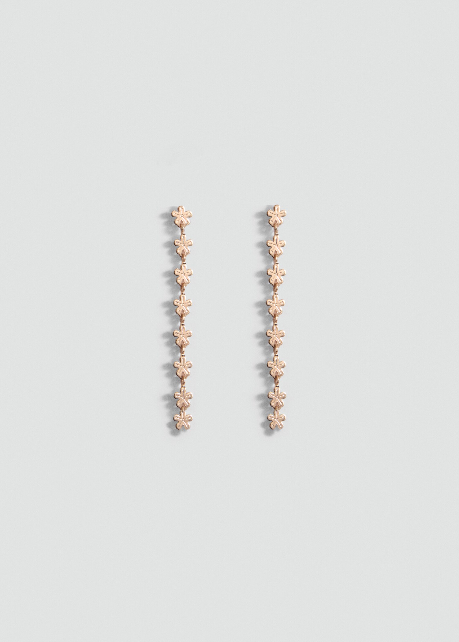 Boucles d'oreilles pendantes fleurs - Article sans modèle