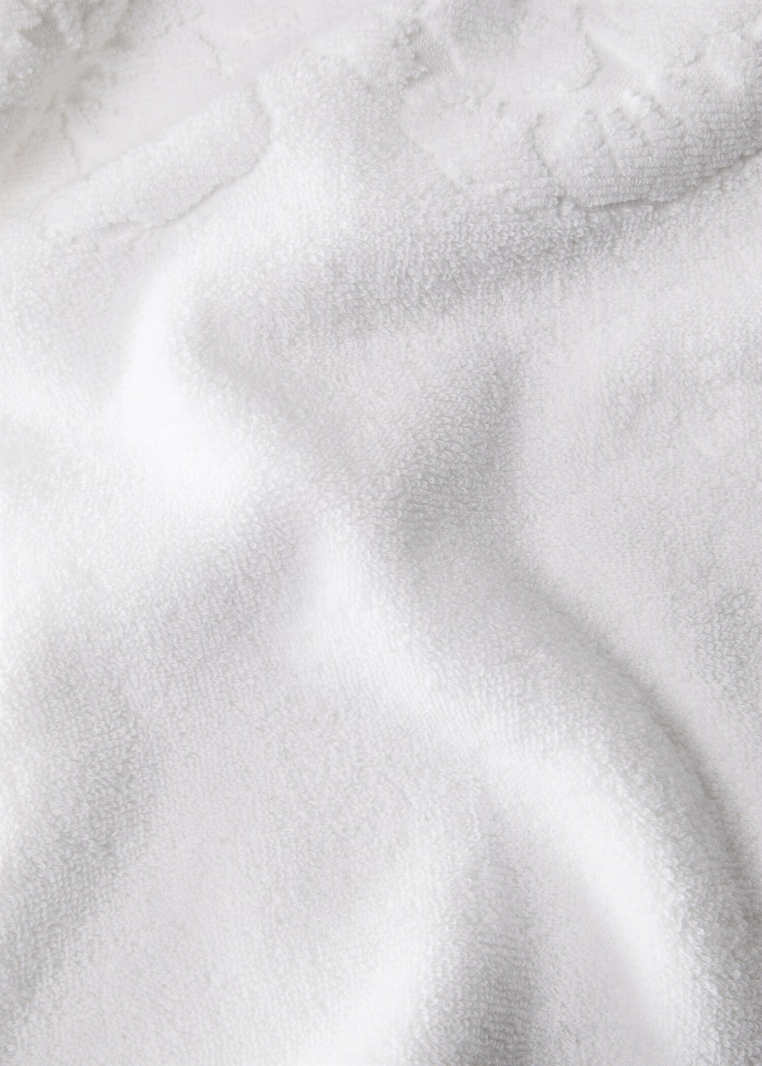 Bath towel with floral trim - Details of the article 3