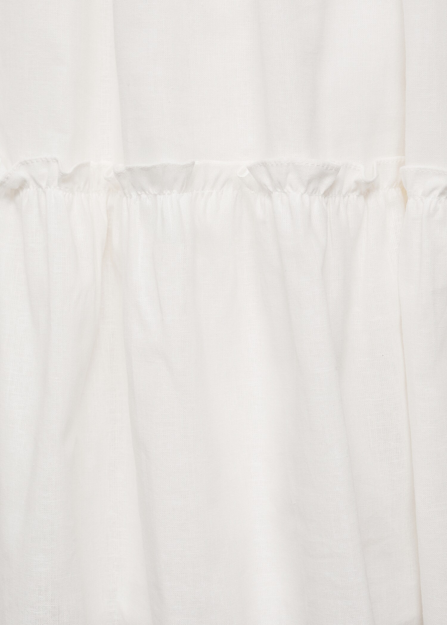 Ruffled linen dress - Details of the article 8