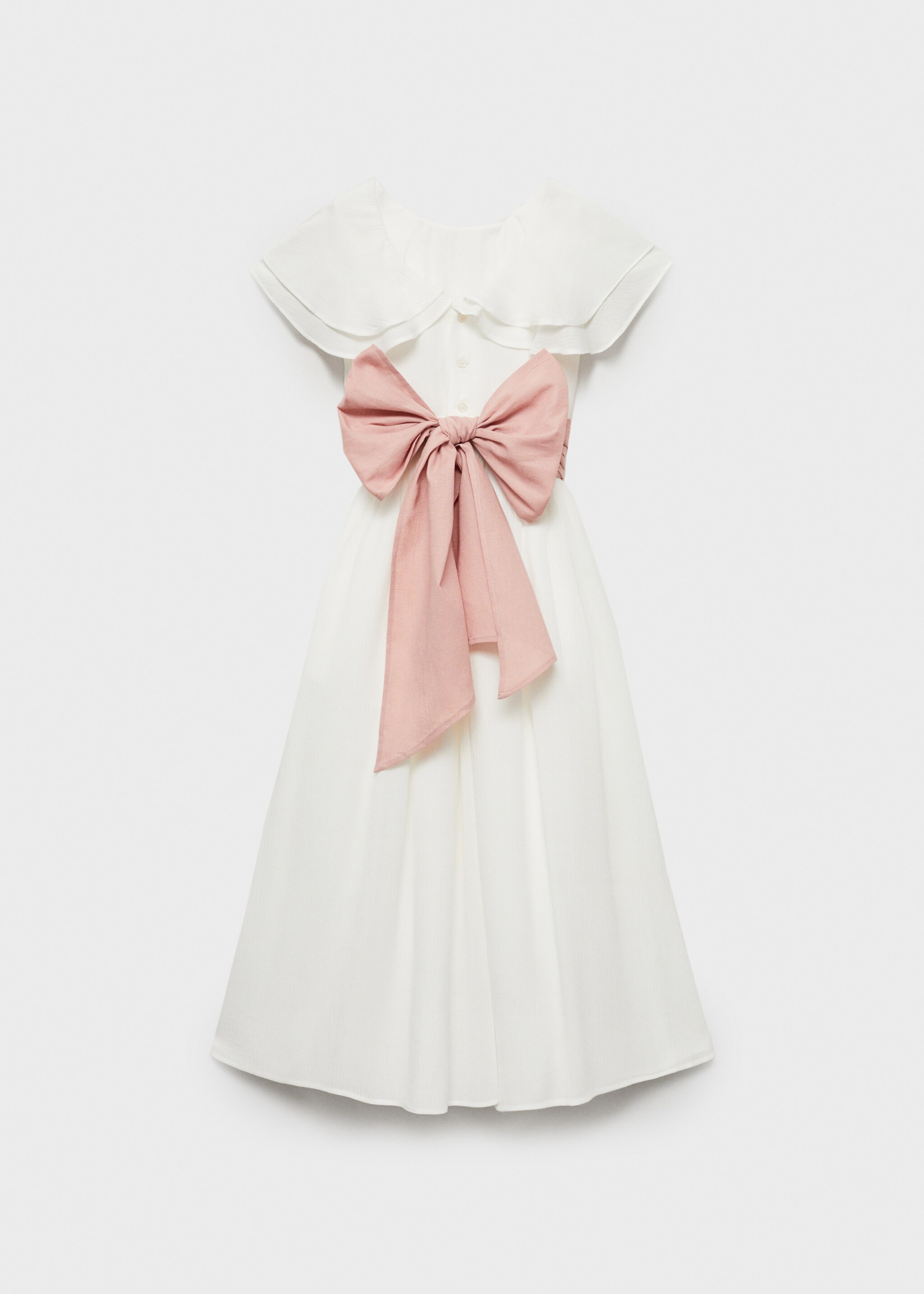 Robe texturée tissu plissé - Verso de l’article