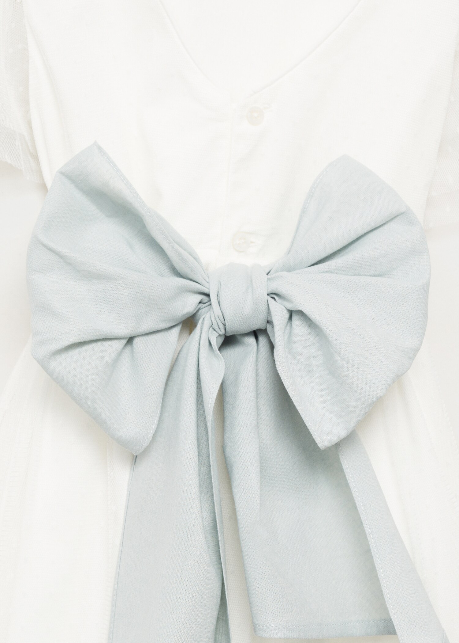 Bow Plumeti Dress Kids MNG Australia bow-plumeti-dress-kids-mng-australia