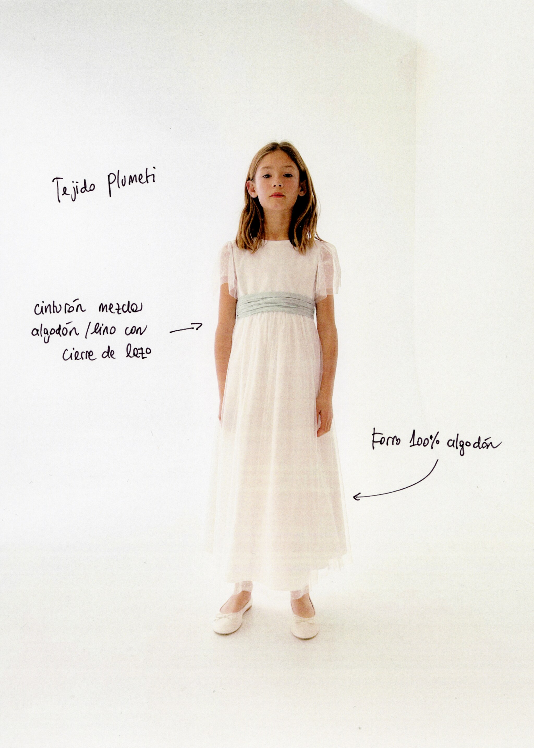 Vestido plumeti lazo - Detalle del artículo 7