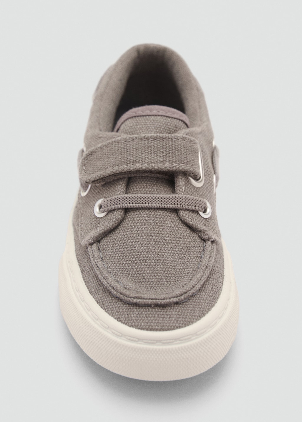 MANGO BABY Velcro nautical sports shoes grey 6 Kids