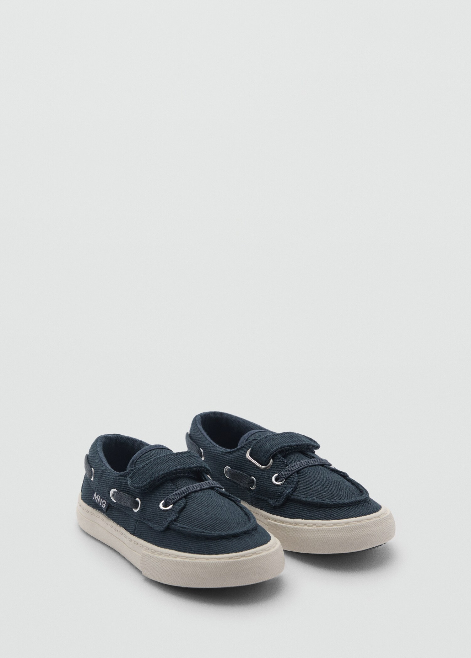 Nautical velcro sneakers - Medium plane
