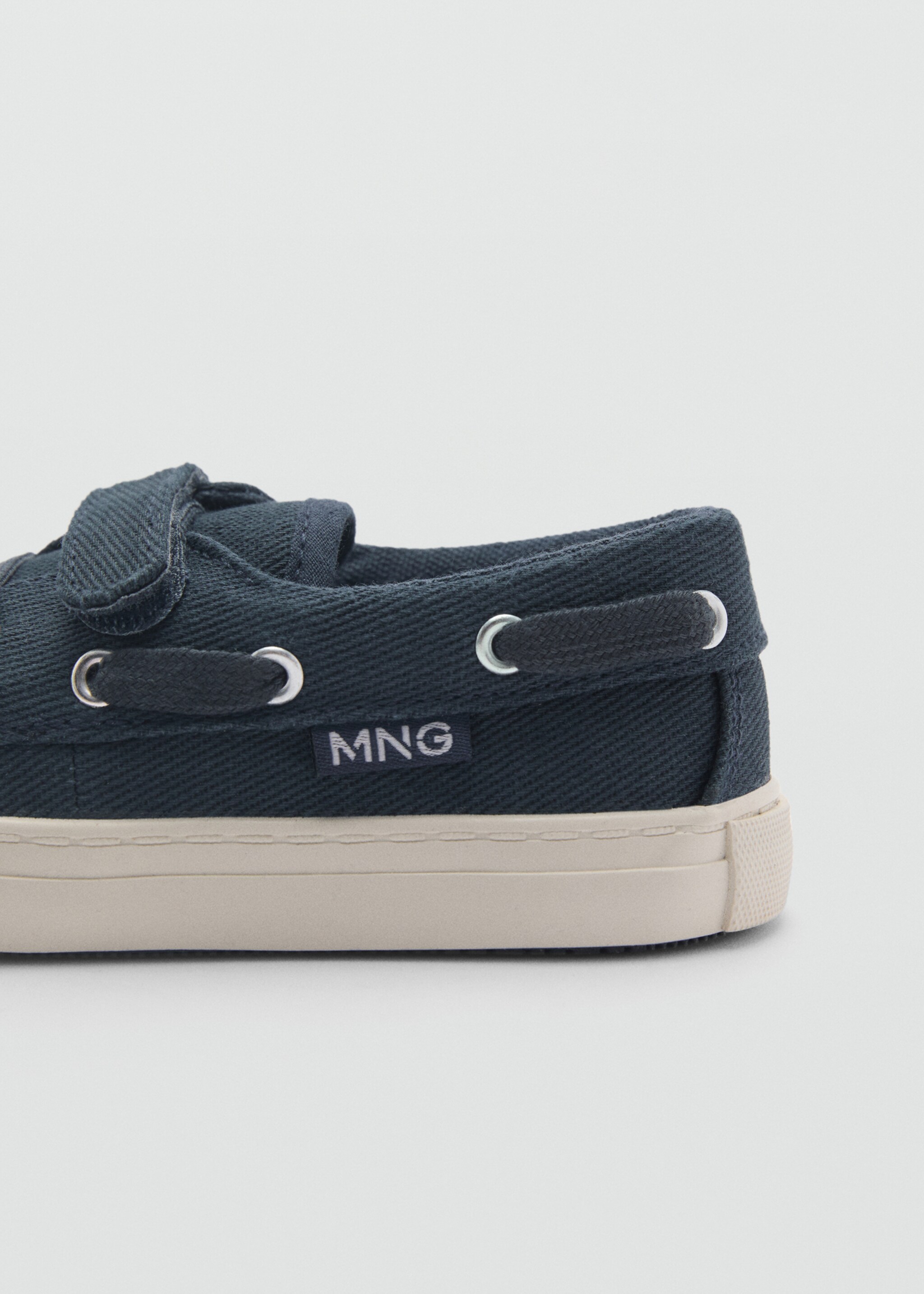 Nautical velcro trainers - Details of the article 1