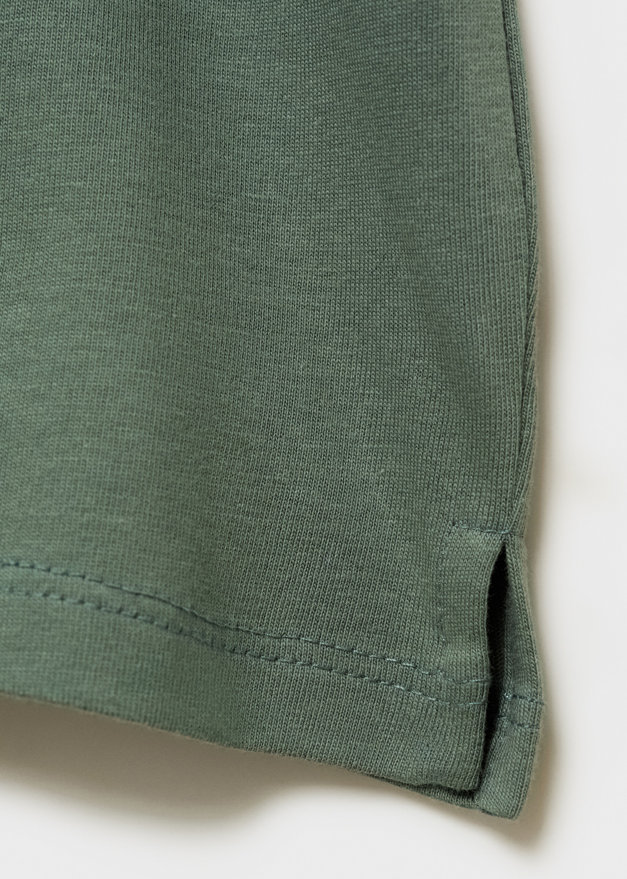 Printed cotton-blend T-shirt - Details of the article 0
