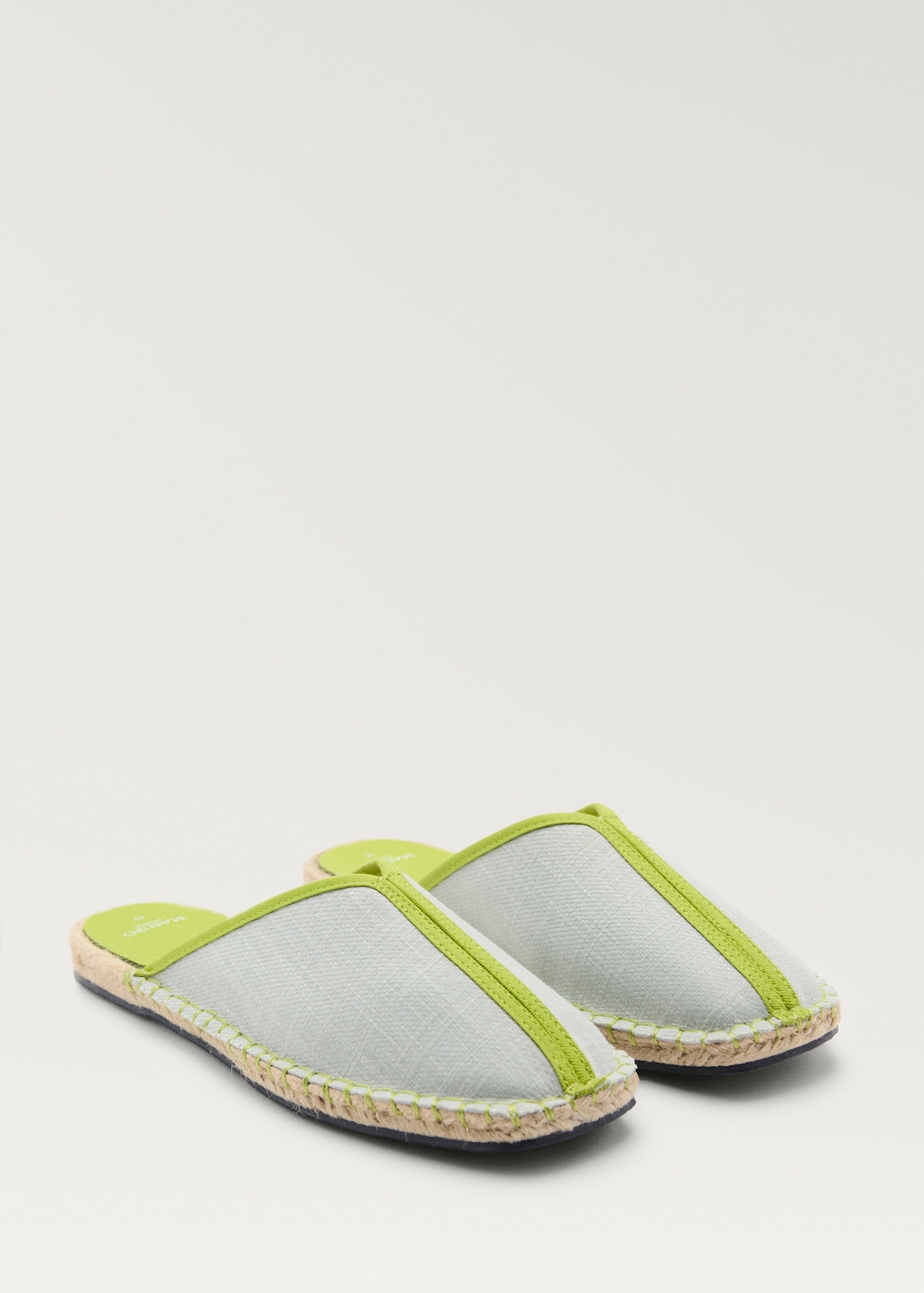 Zapatillas pala detalle contratono